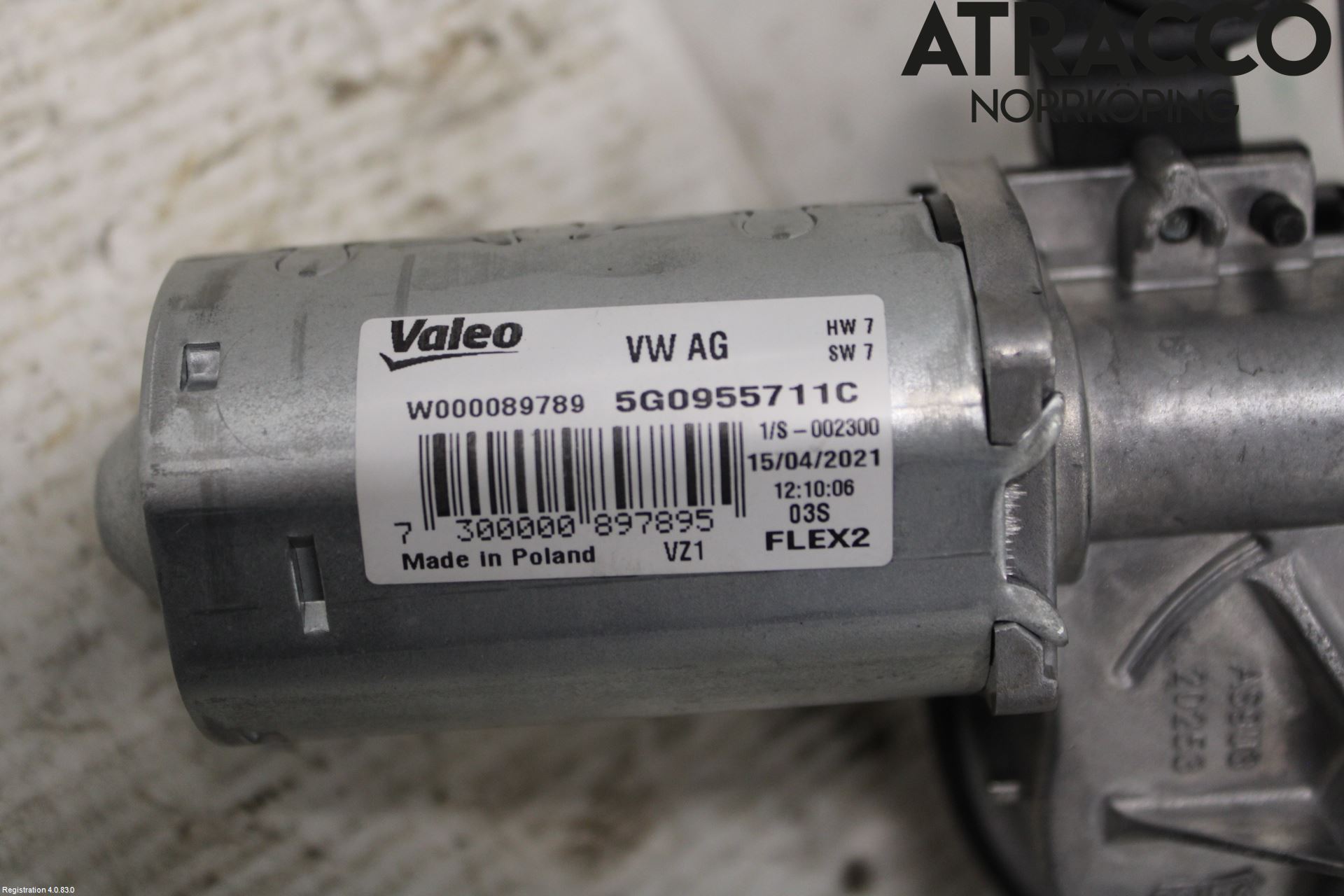 Seat IBIZA V 17-20 Torkarmotor Baklucka