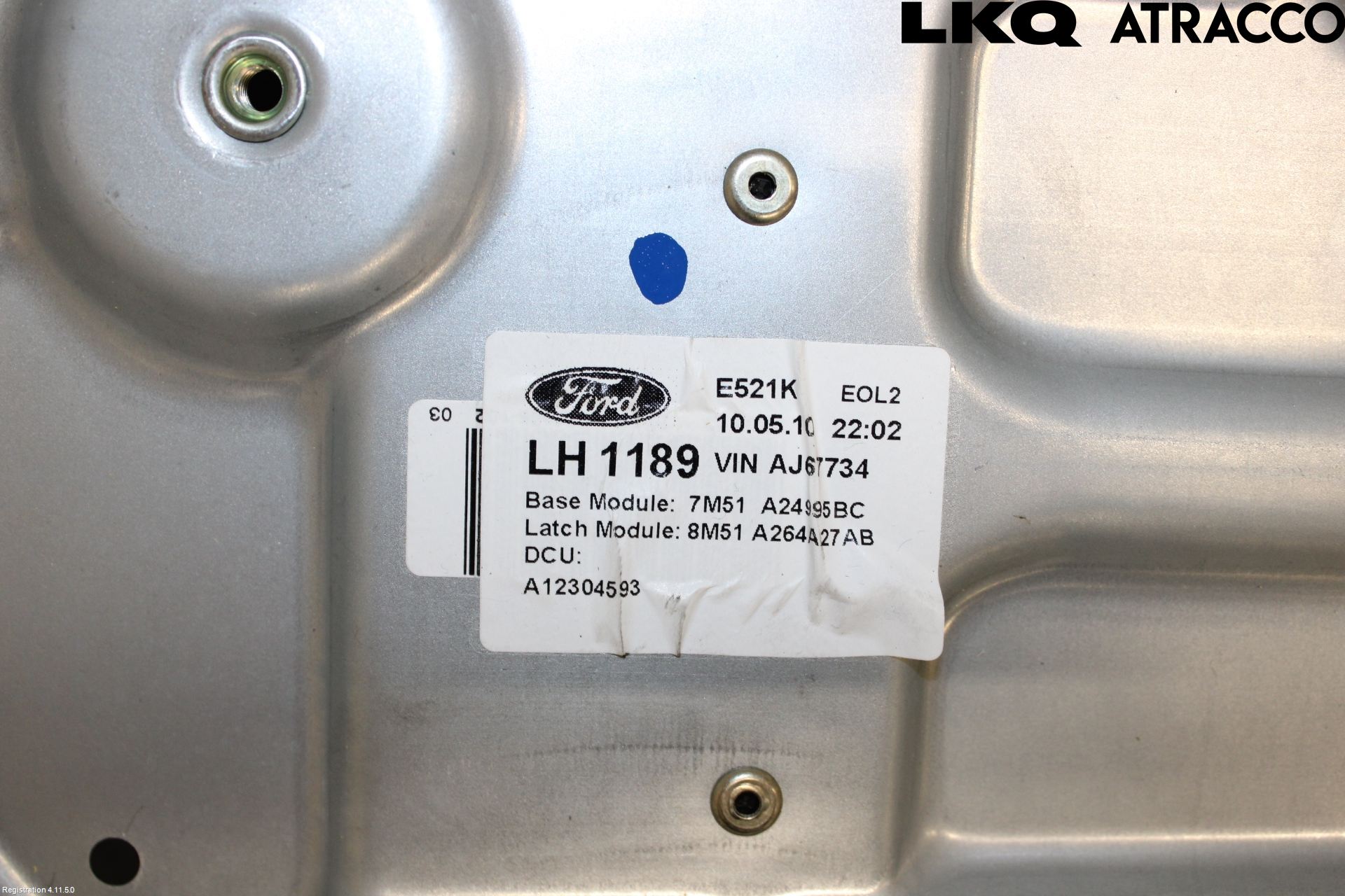 Ford FOCUS 08-11 Fönsterhissmekanism