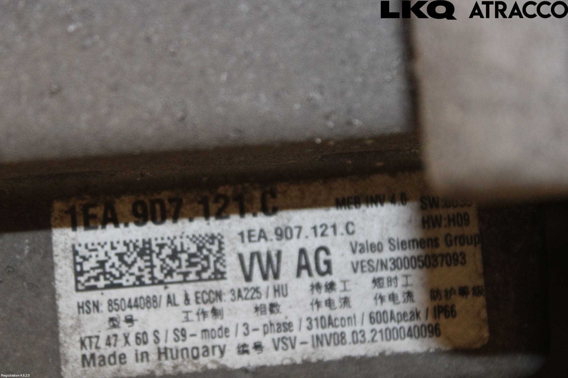 Volkswagen VW ID.4 21- Motor Elektrisk Bak