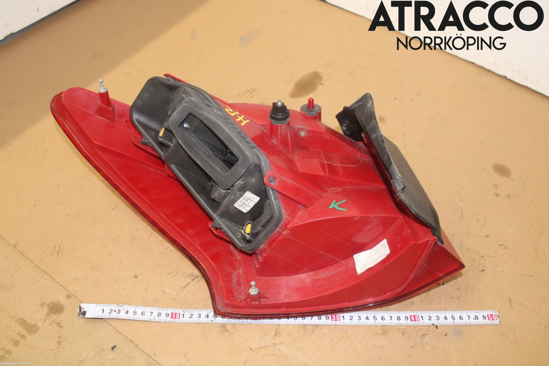 Peugeot 407 Bakljus Höger