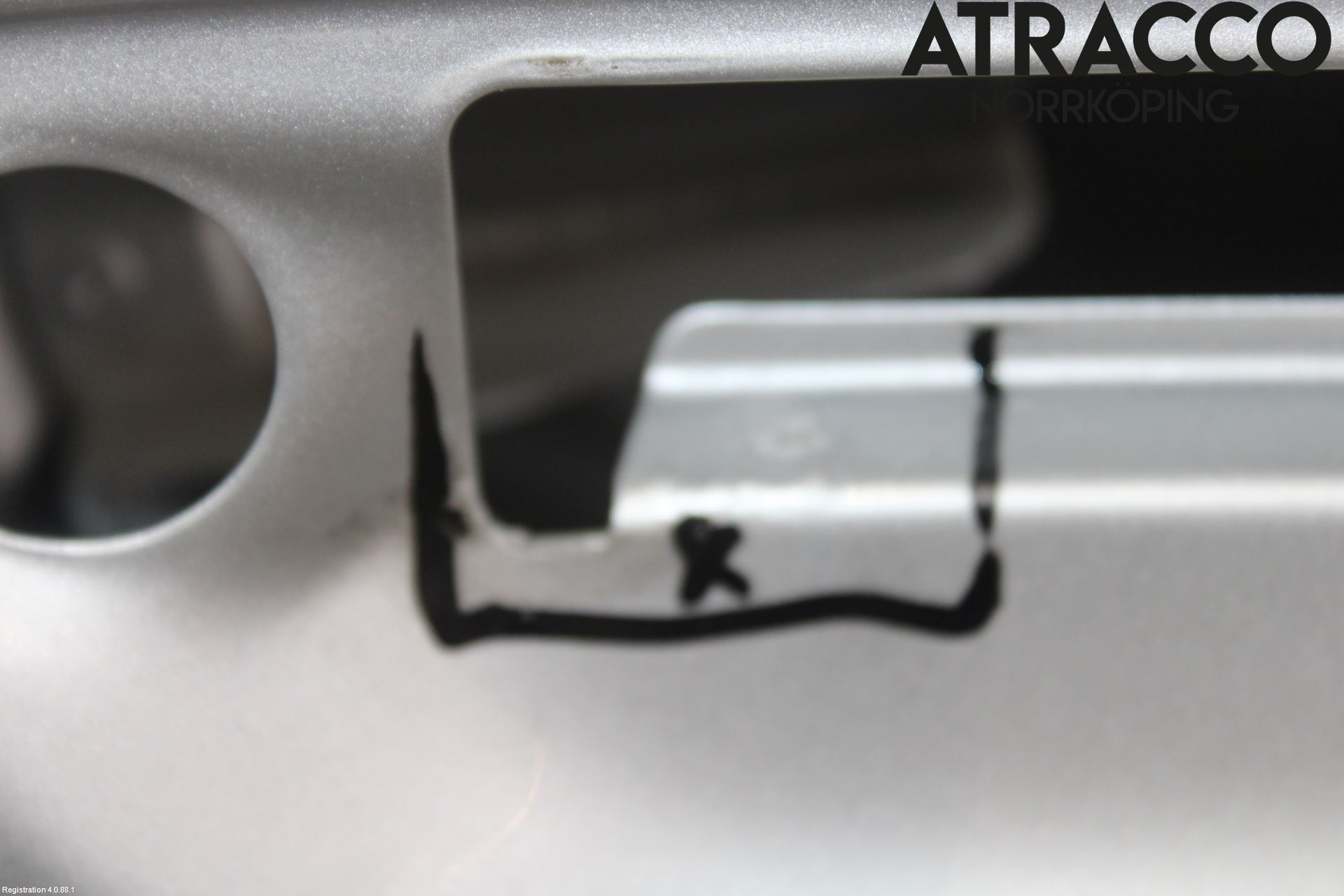 Audi A8/S8 4E  02-09 Dörr Bak Höger