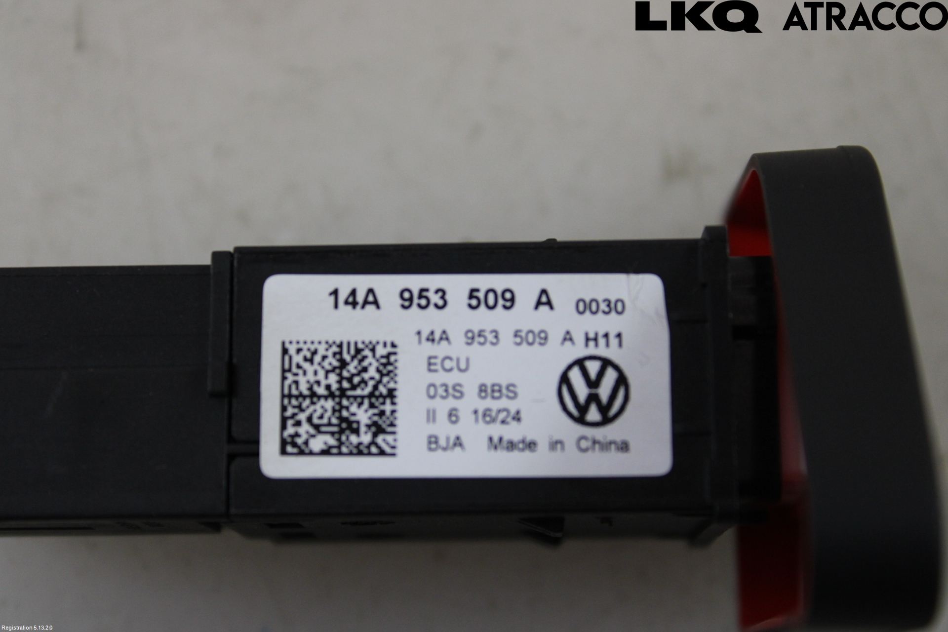 Volkswagen VW ID.7/TOURER 24- Strömställare Varnings