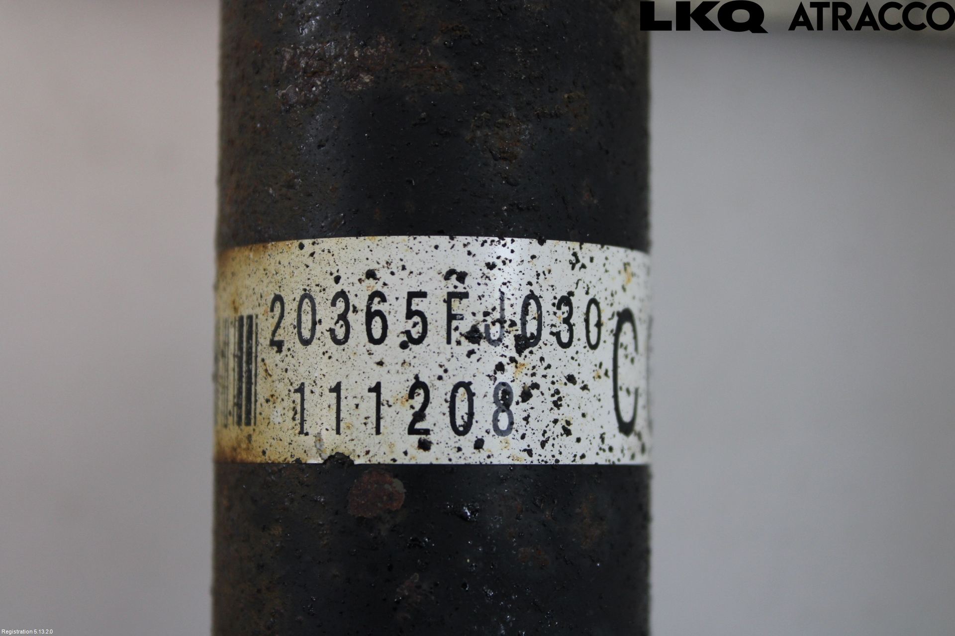 Subaru XV 12-17 Fjäderben Bak Vänster