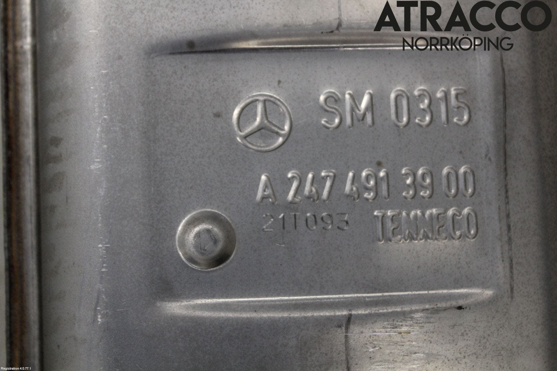 Mercedes-Benz MB CLA-KLASS (C118/X118) 19- Avgas Halvsats
