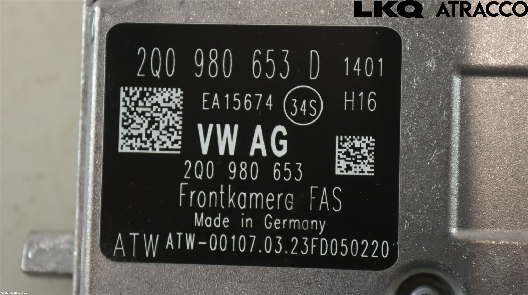 Volkswagen VW TIGUAN 16-24 Parkeringshjälp Kamera