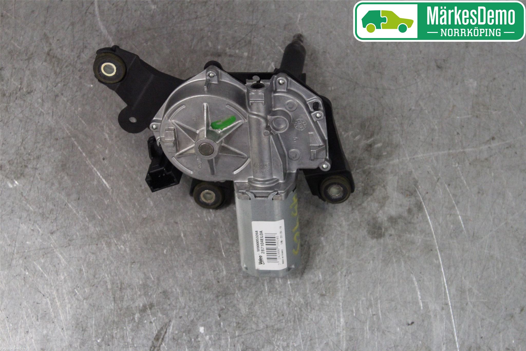 Nissan QASHQAI 14-17 Torkarmotor Baklucka