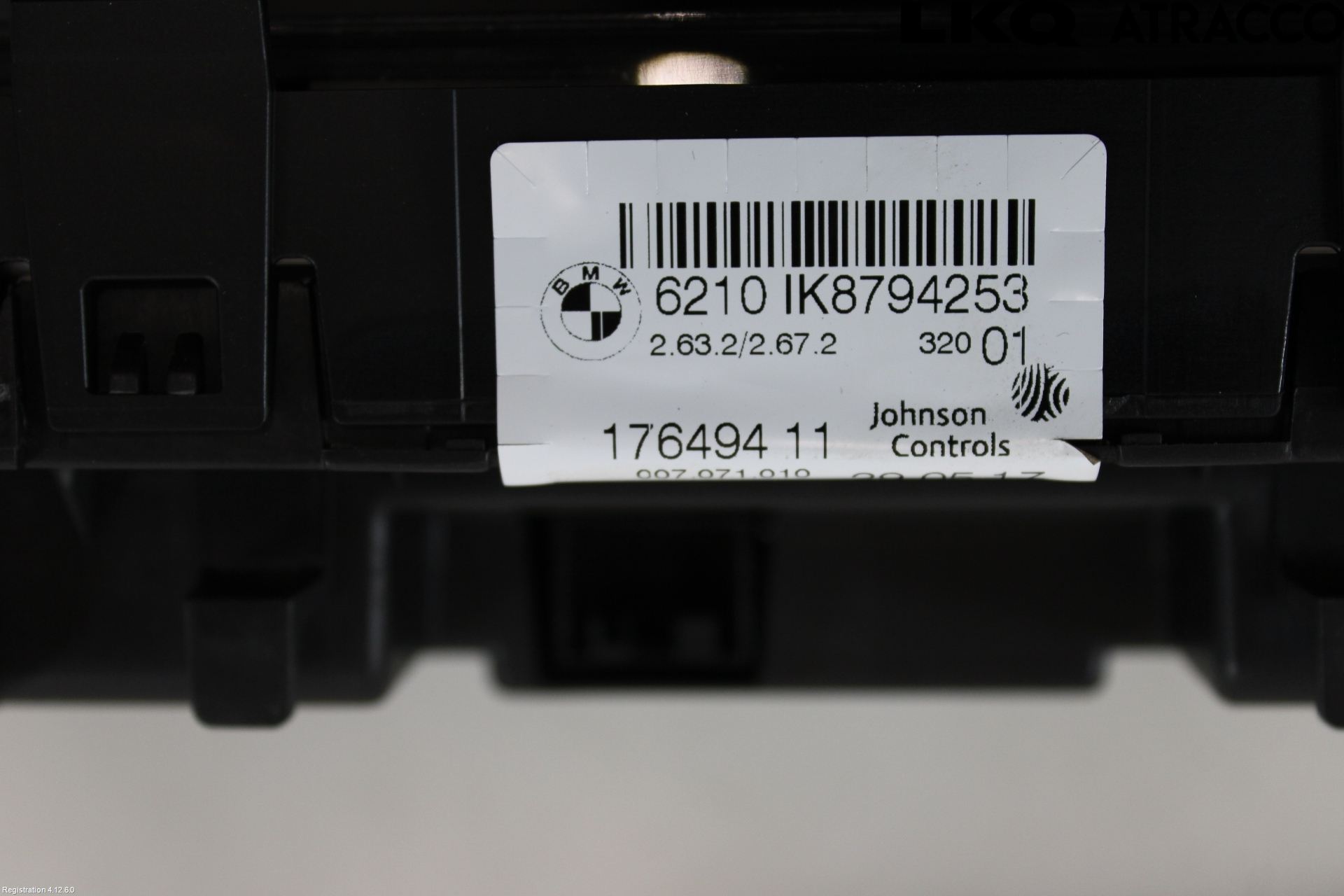 BMW 3 F30/F31/F80 12-19 Instrument Komb