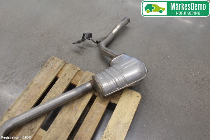 Audi A4/S4 B9 16-19 Avgas Halvsats