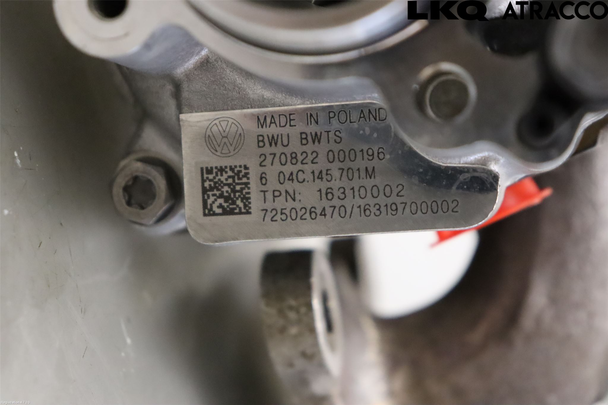 Skoda SCALA 19- Turboaggregat