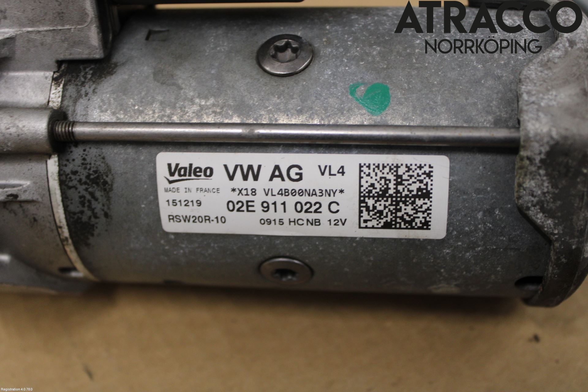 Volkswagen VW PASSAT 15-19 Startmotor Diesel