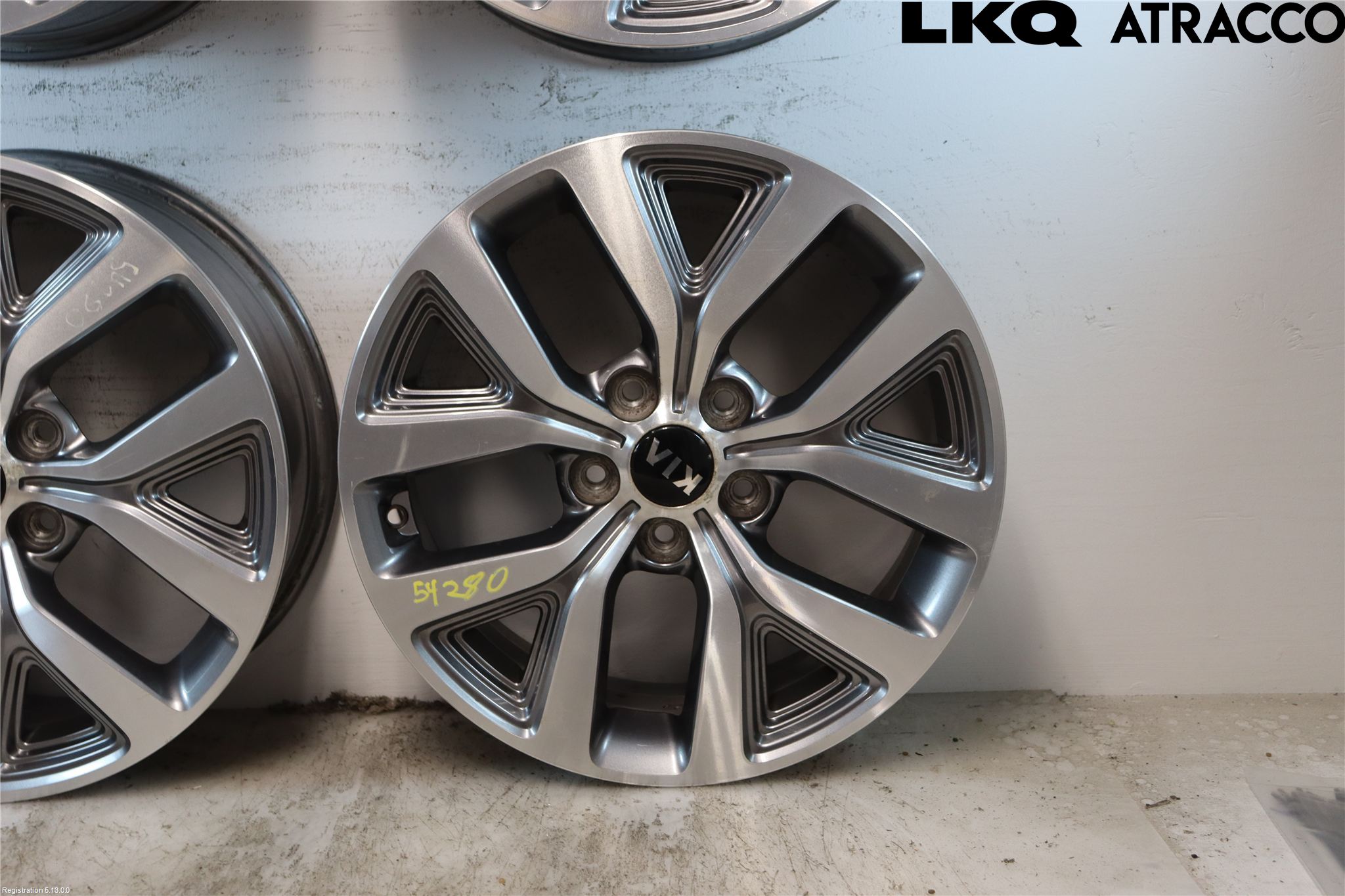 Kia SPORTAGE (SL) 11-15 Fälgsats Aluminium