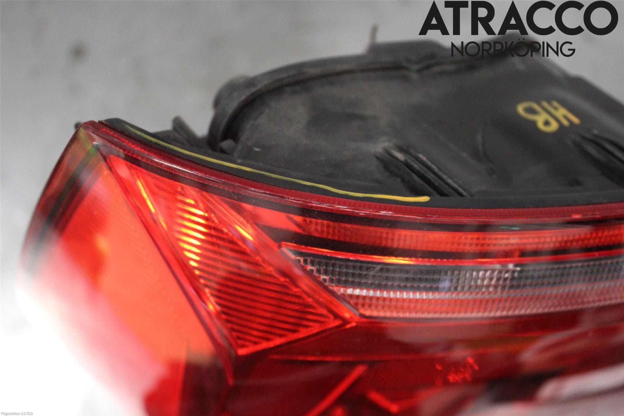 Volkswagen VW POLO 10-17 Bakljus Höger