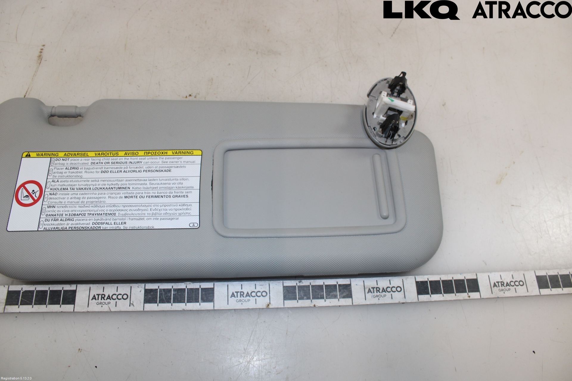 Toyota AURIS 10-12 Solskydd