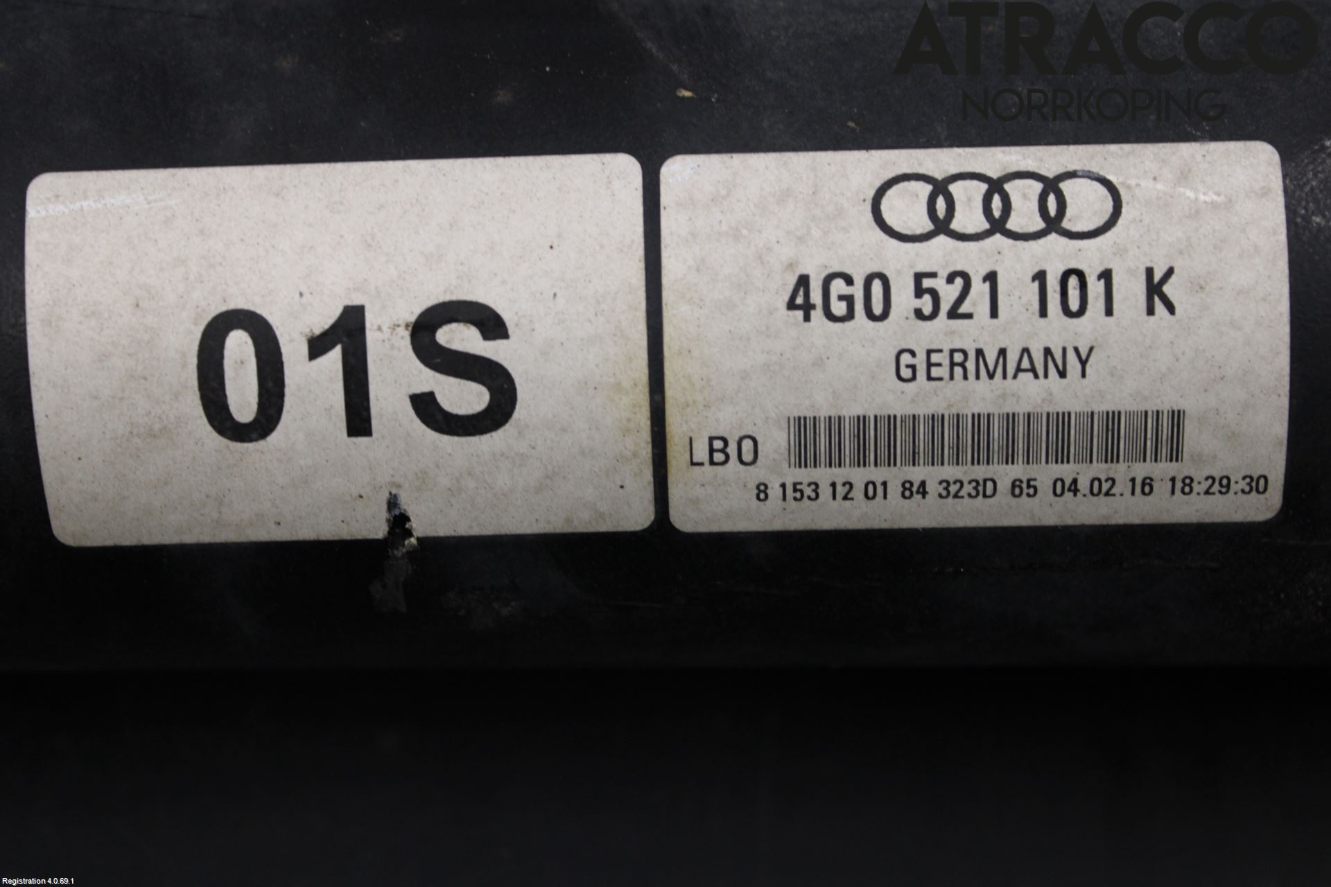 Audi A6 ALLROAD 12-18 Mellanaxel Komp