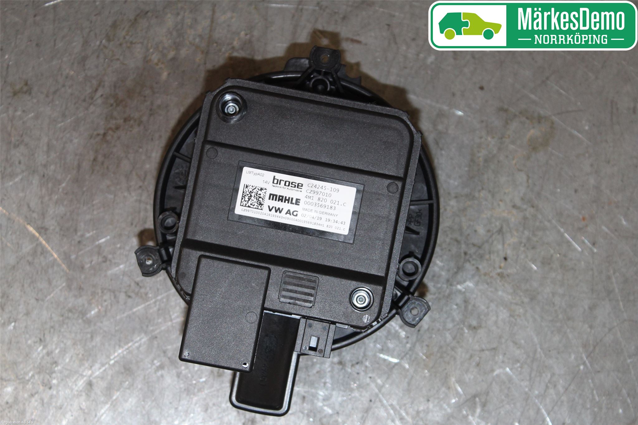 Audi A6 F2/C8 19- Värmefläkt