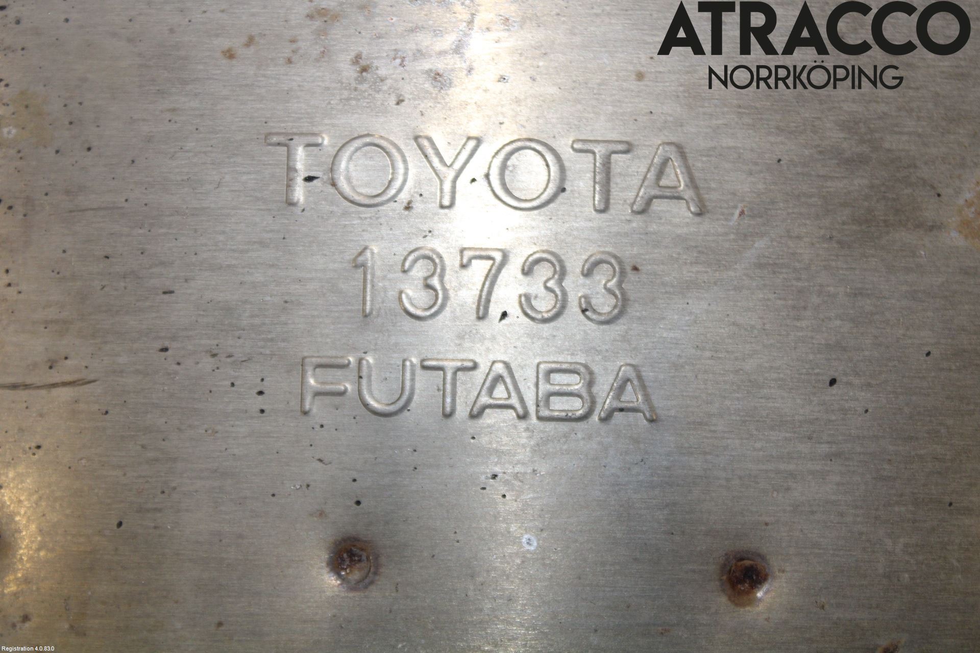 Toyota PRIUS (ZVW50) 16-21 Avgas Bakre Dämpare