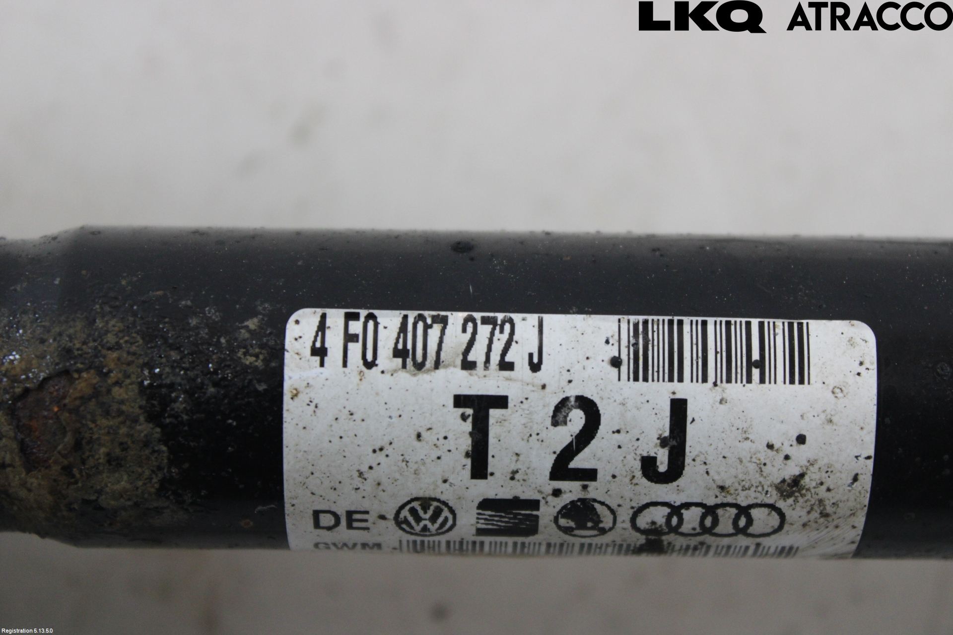 Audi A6/S6     05-11 Drivaxel Fram Höger