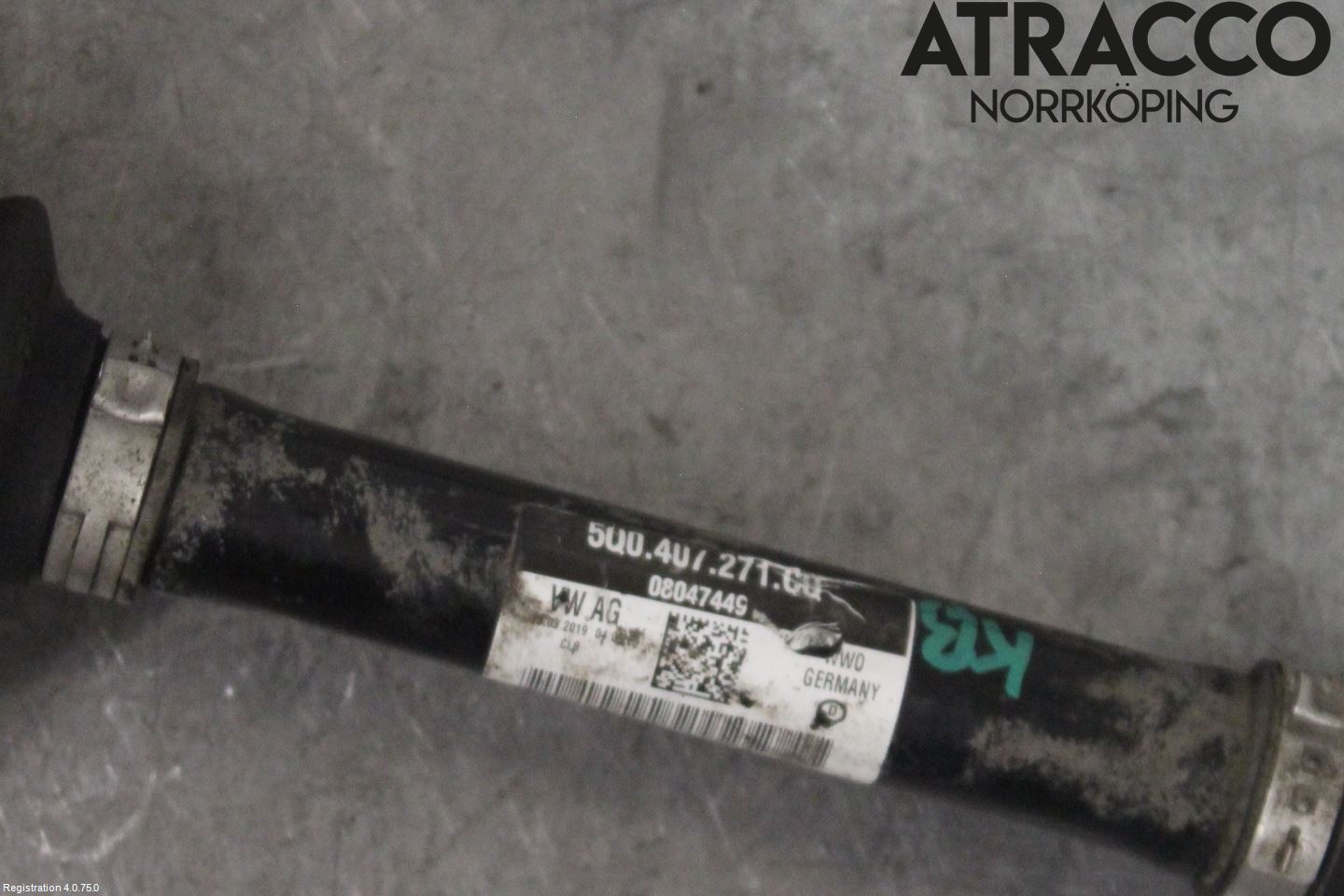 Audi A3/S3 8V 13-20 Drivaxel Fram Vänster