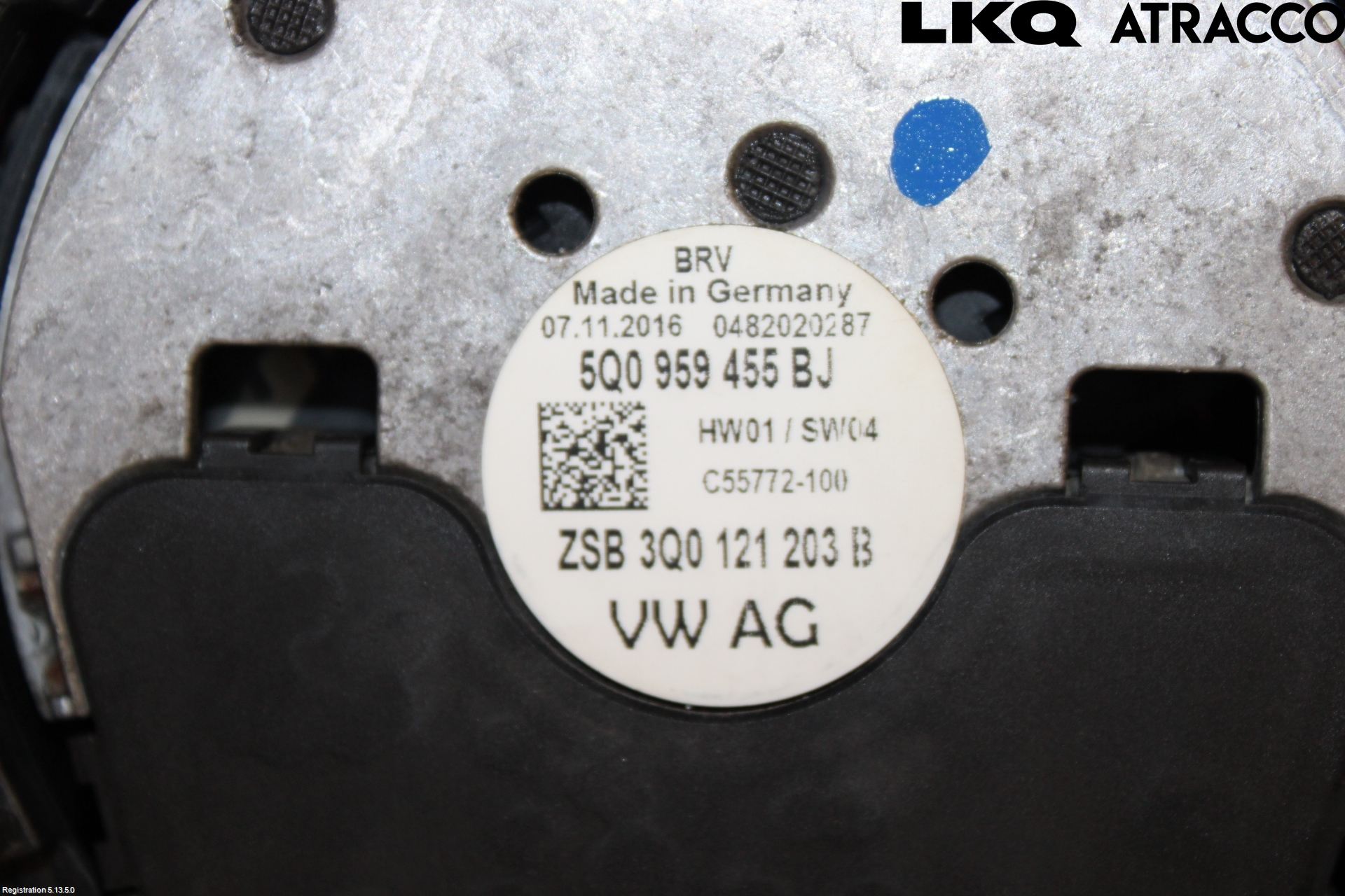 Volkswagen VW TIGUAN 16-24 Kylfläkt El