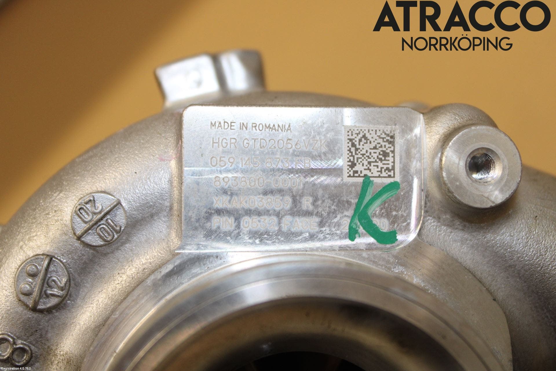 Volkswagen VW TOUAREG CR 18- Turboaggregat