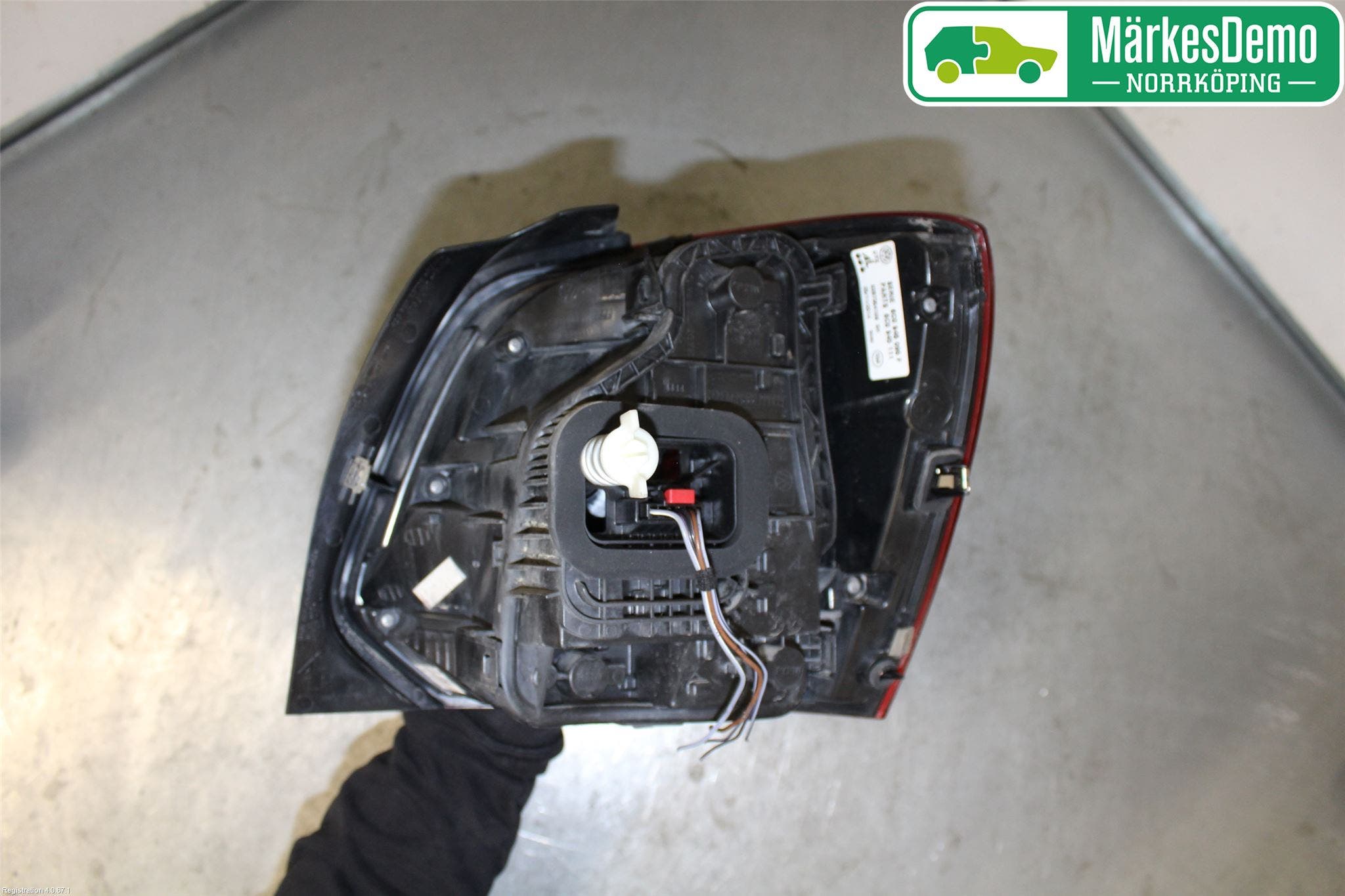 Volkswagen VW POLO 10-17 Bakljus Vänster