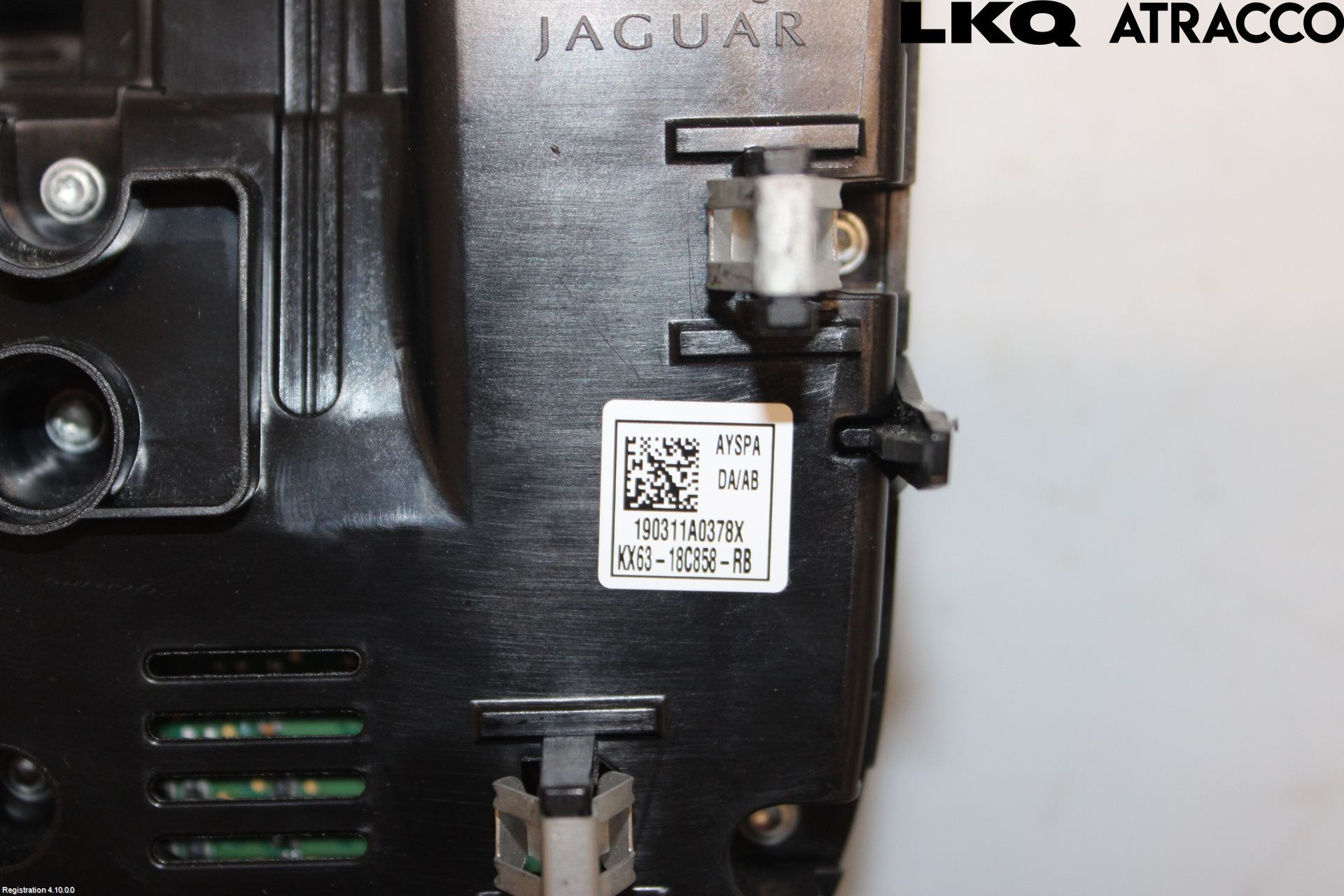 Jaguar F-PACE Värmereglage