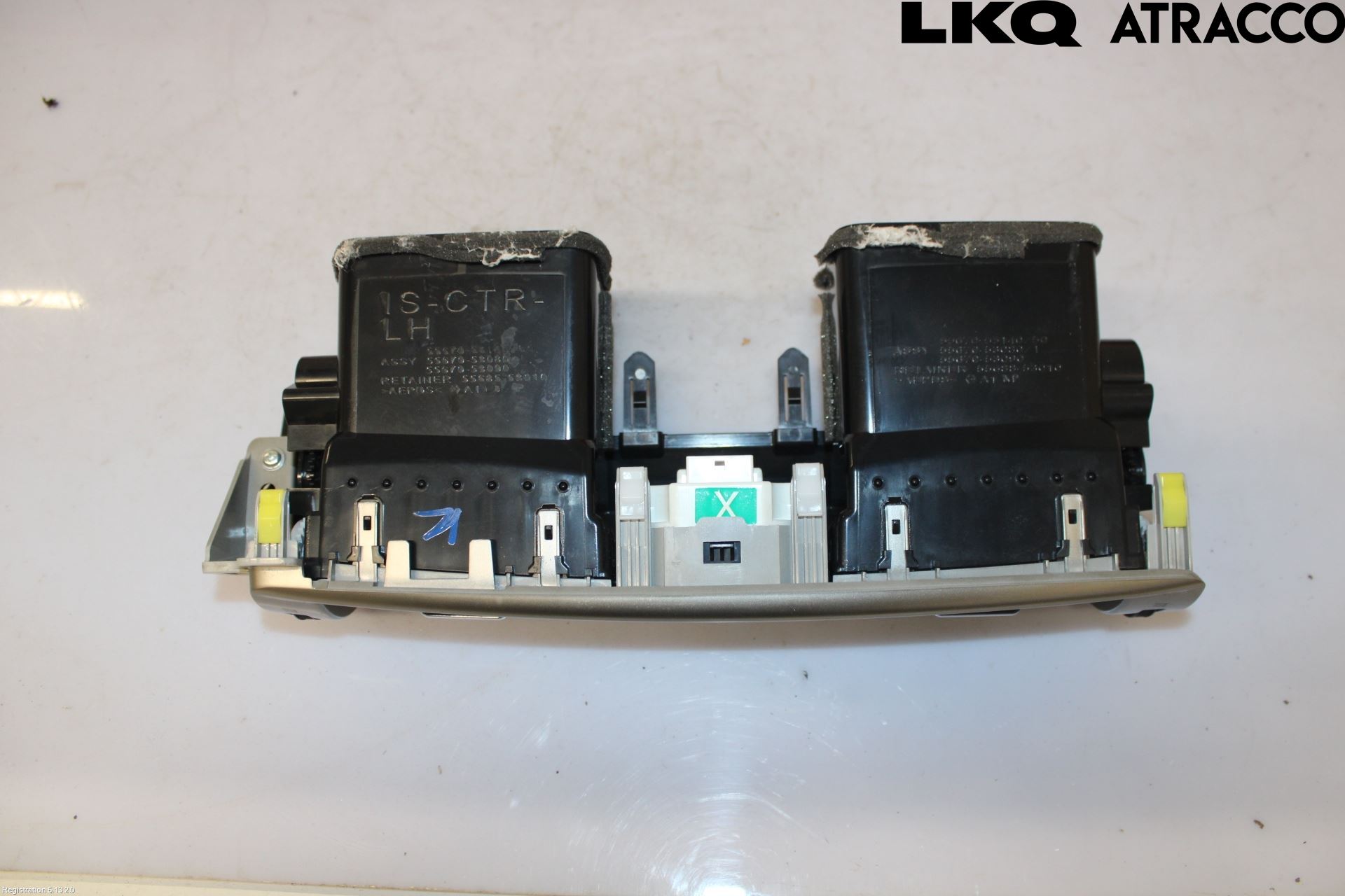 Lexus IS 250/350 14-20 Defrosterkanal-Munstycke