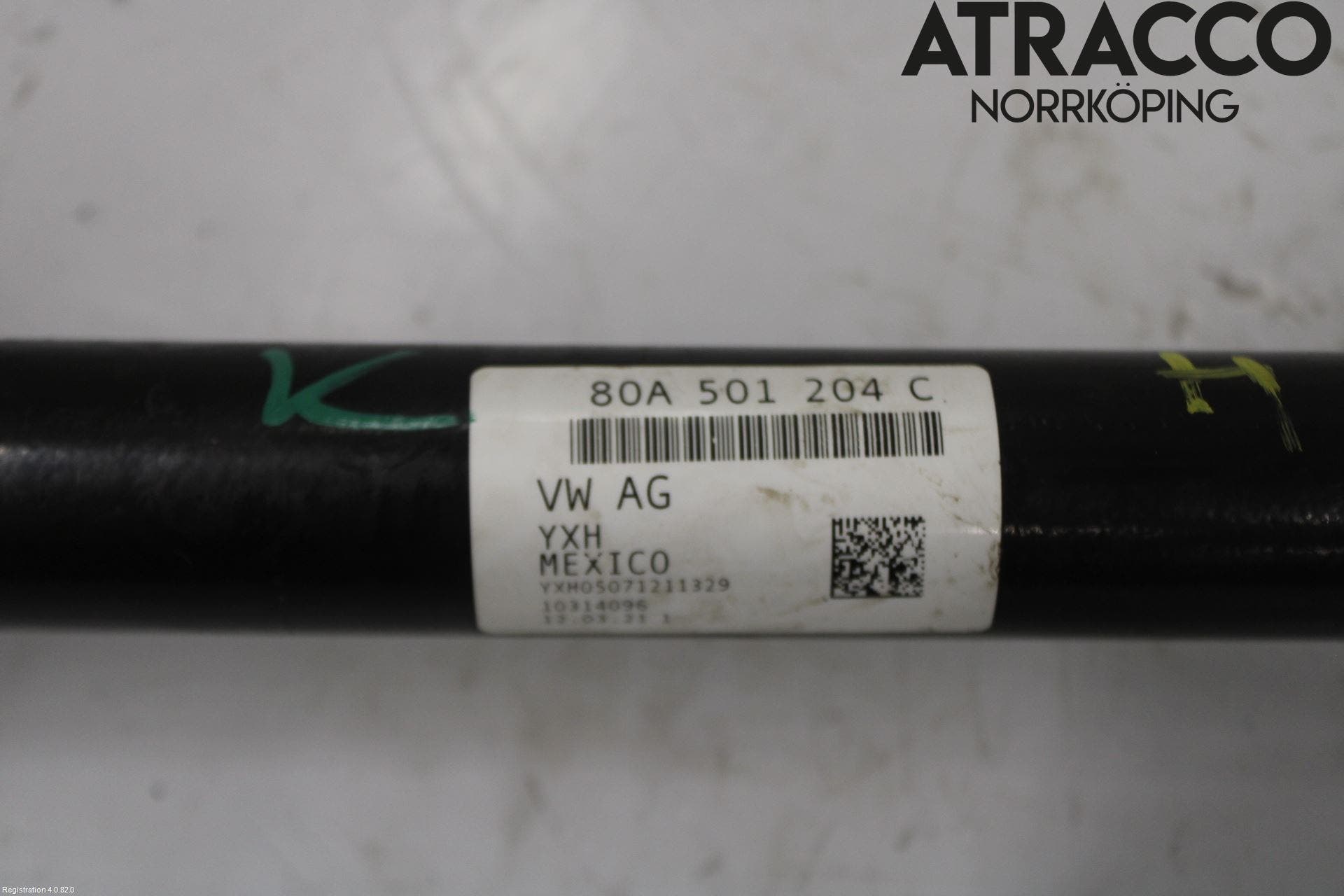 Audi Q5/SQ5 17- Drivaxel Bak Höger