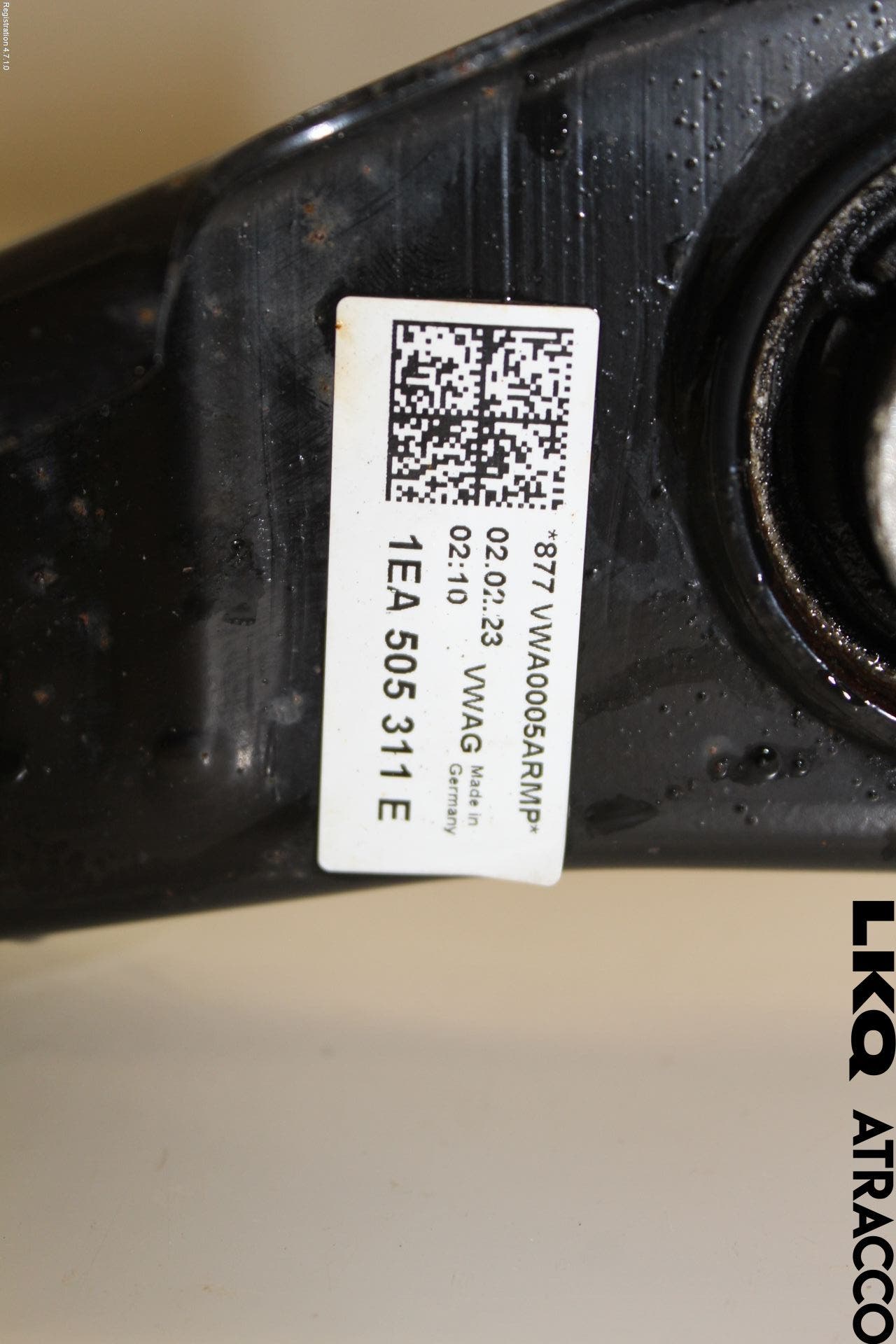 Audi Q4 E-TRON FZ 22- Bärarm Bak Höger