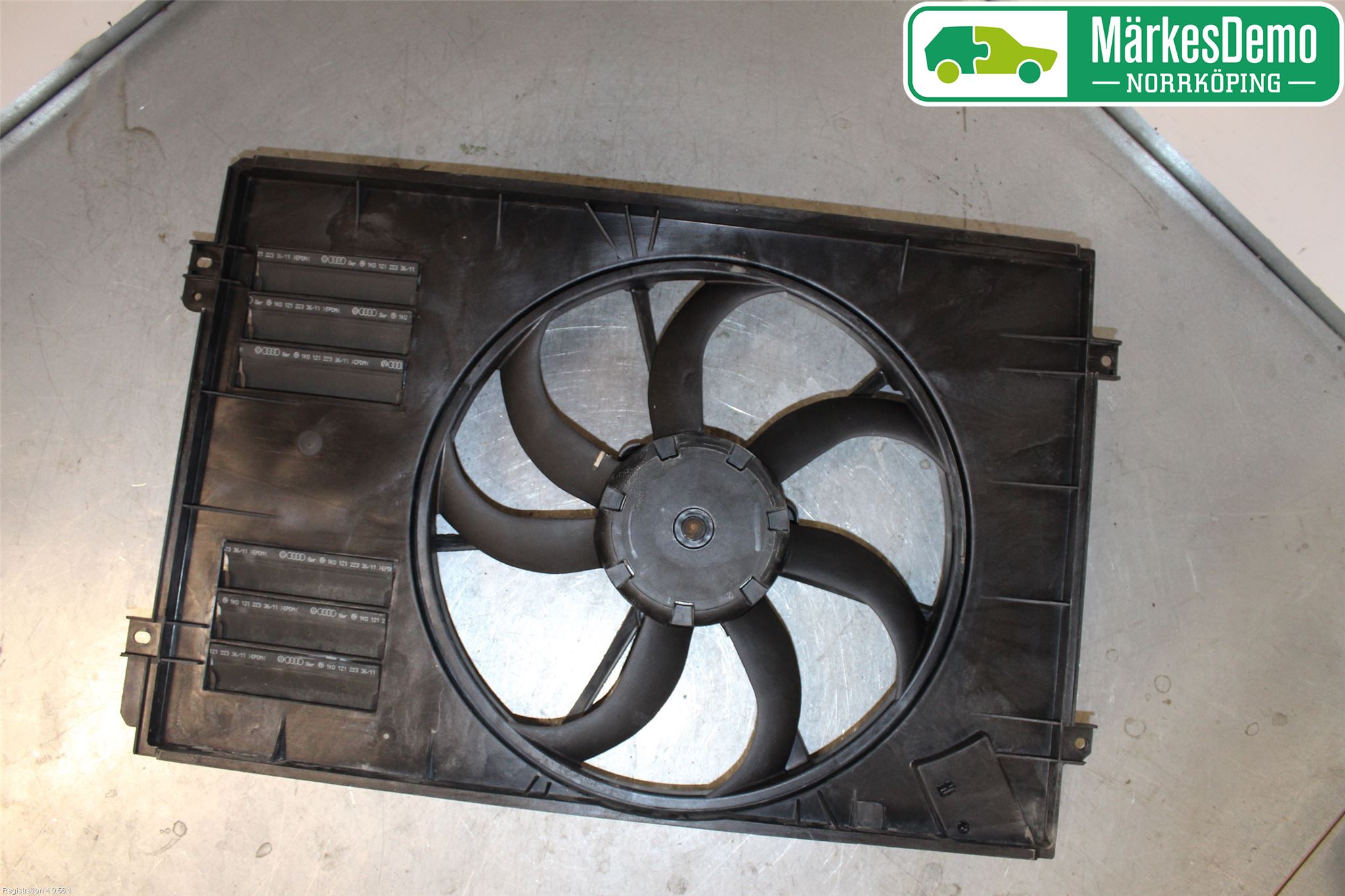 Skoda SUPERB 09-15 Kylfläkt El