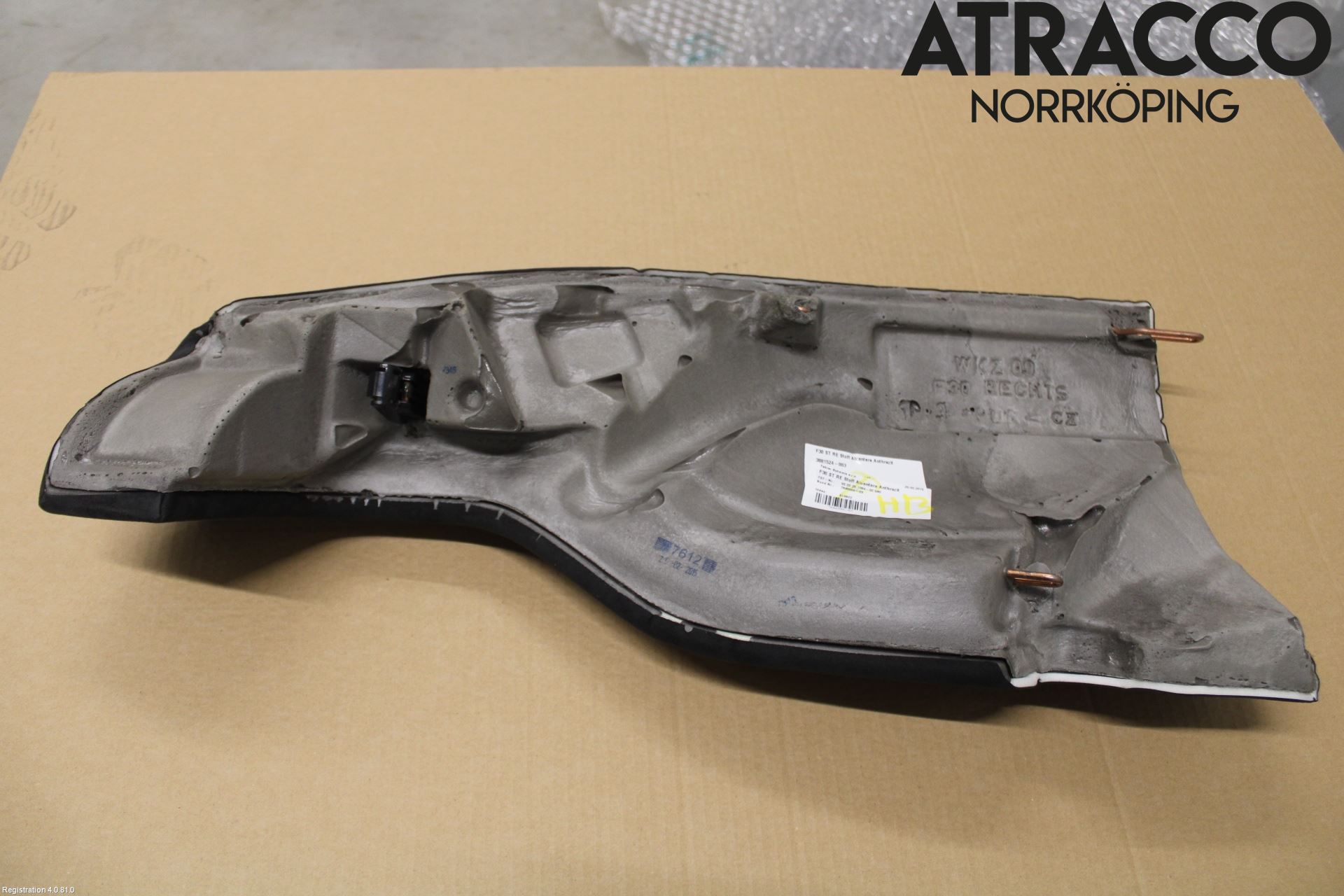 BMW 3 F30/F31/F80 12-19 Inredning Baksäte