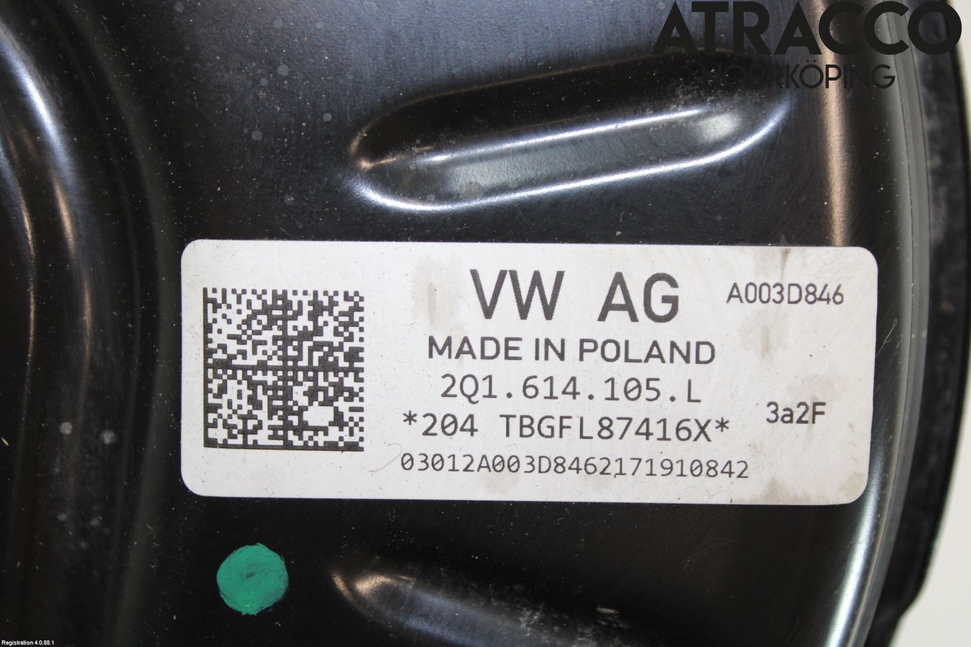 Seat ARONA Bromsservo