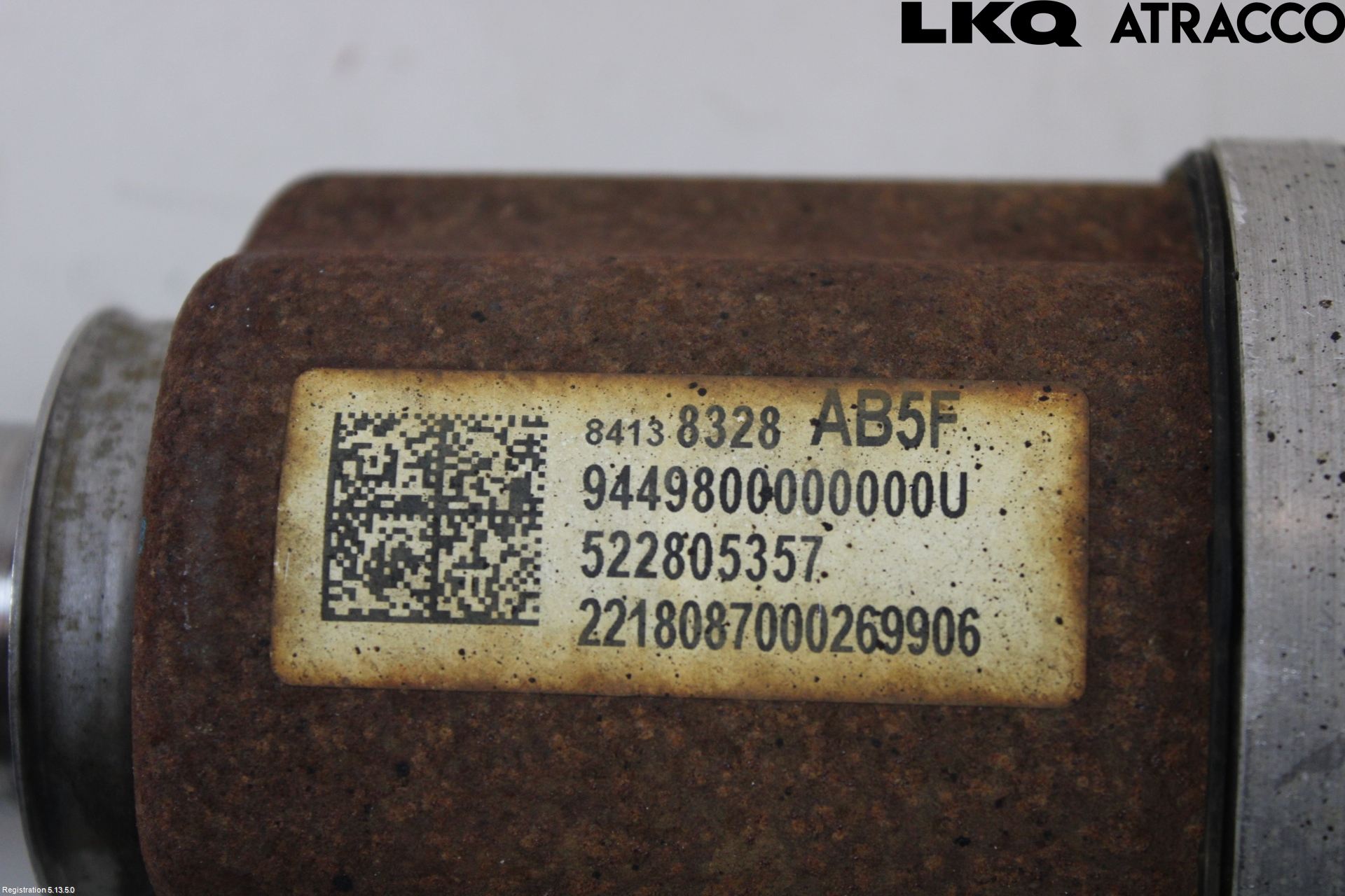 Opel INSIGNIA 17- Drivaxel Fram Vänster