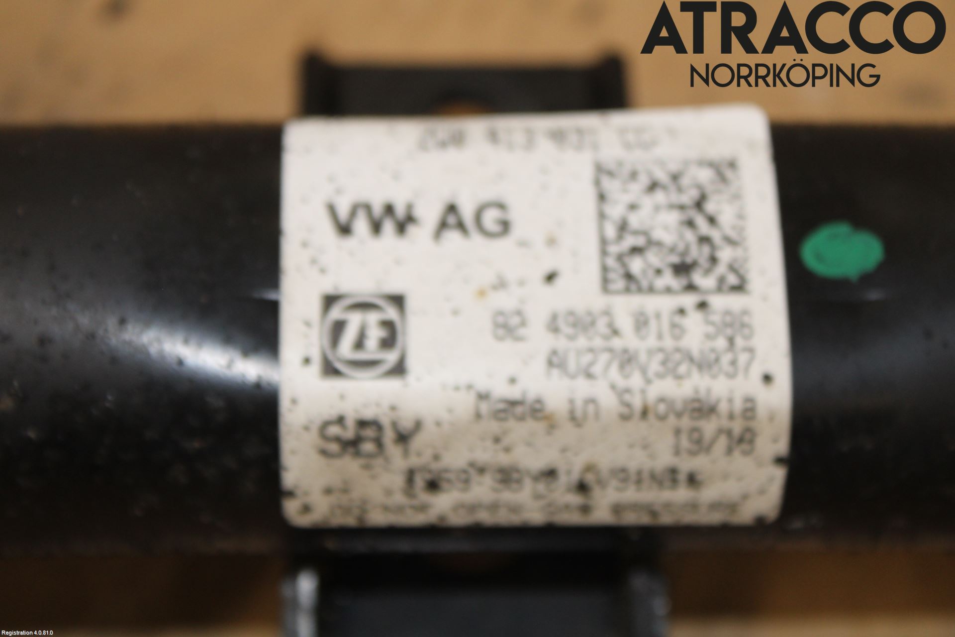 Audi A1 19- Fjäderben Fram Höger