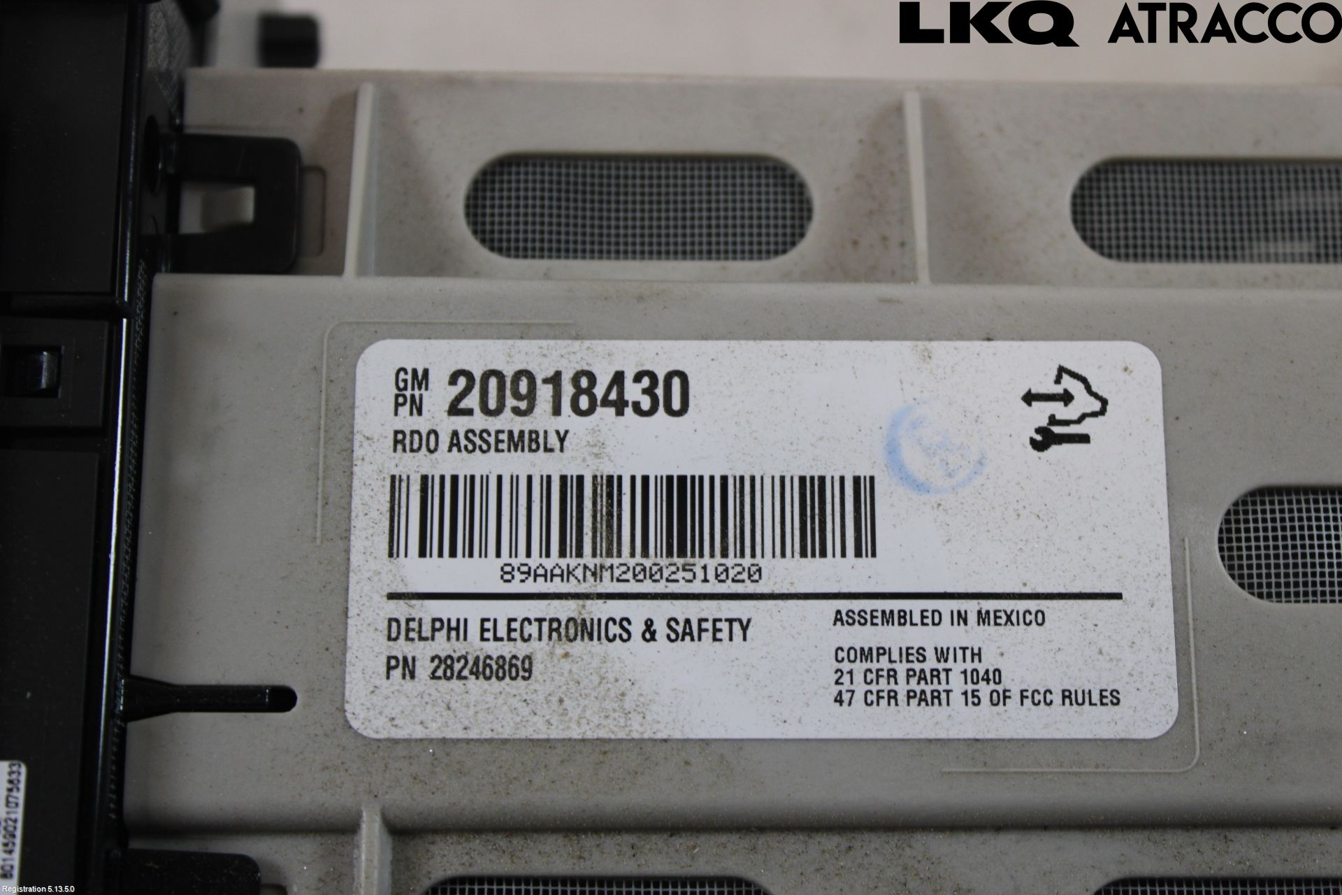 Chevrolet AVALANCHE Cd Radio - Multimediapanel