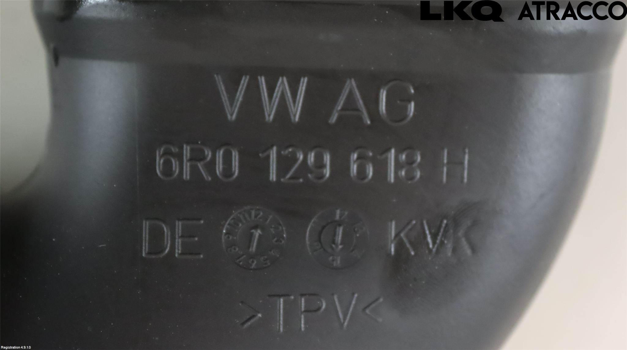 Volkswagen VW POLO 10-17 Injgummibälg-Slang