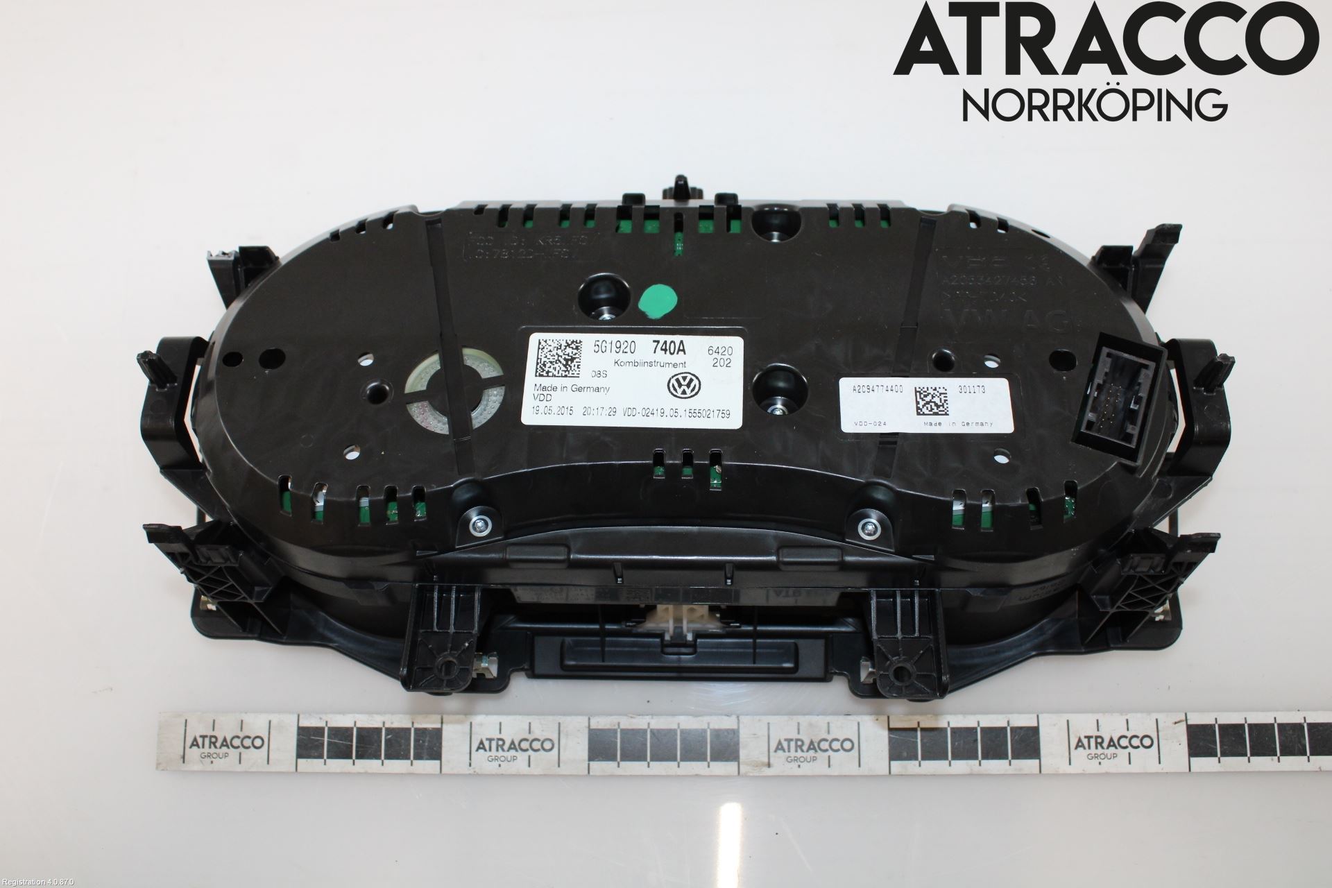 Volkswagen VW GOLF / E-GOLF VII 13-20 Instrument Komb