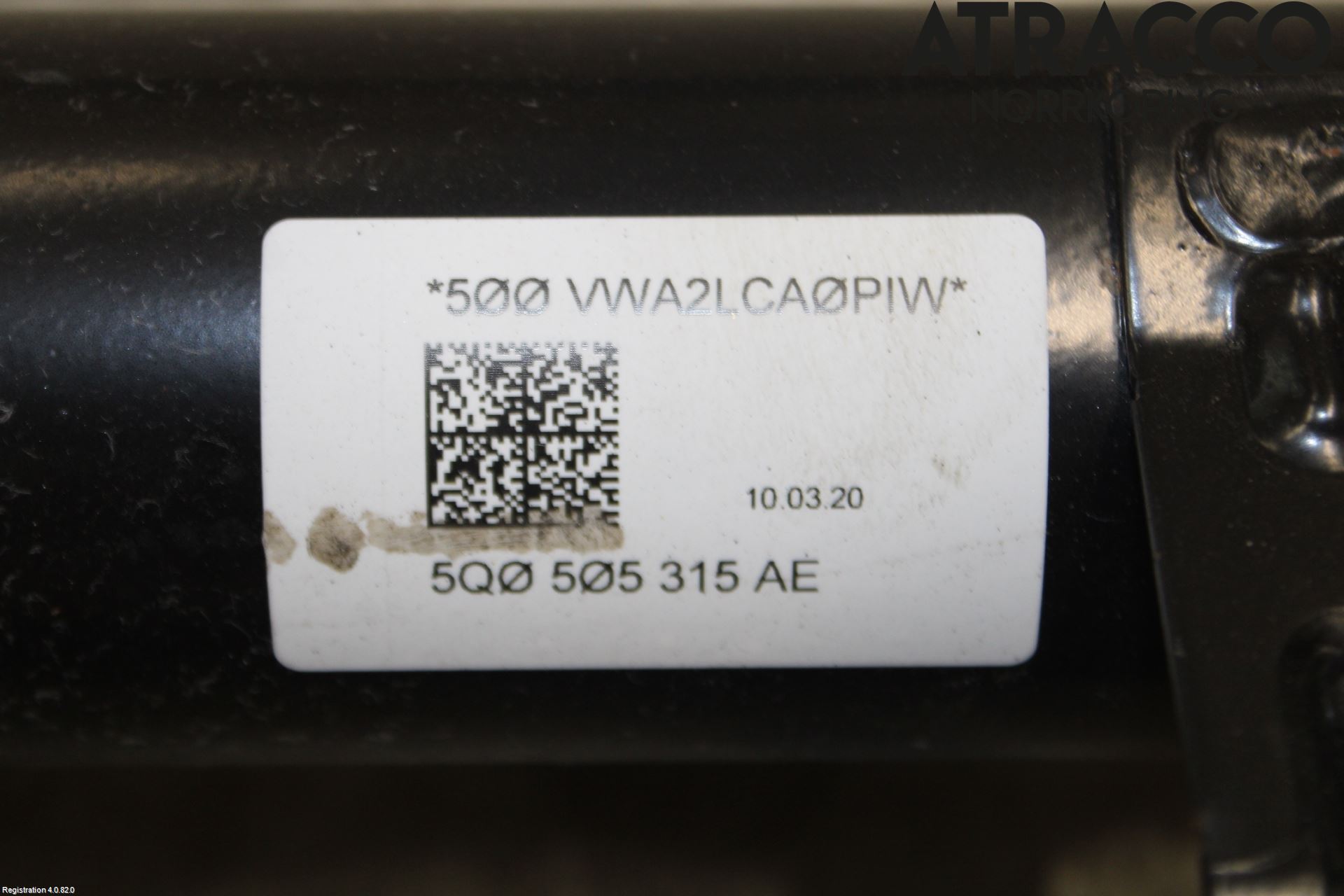 Volkswagen VW GOLF / E-GOLF VII 13-20 Bakaxelbalk