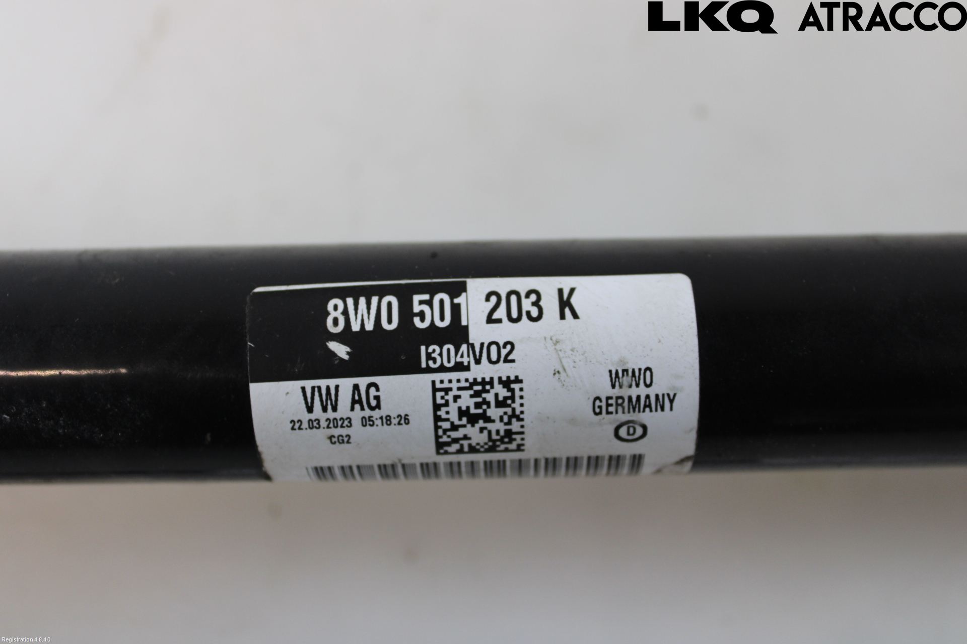 Audi A4/S4 B9 20- Drivaxel Bak Vänster