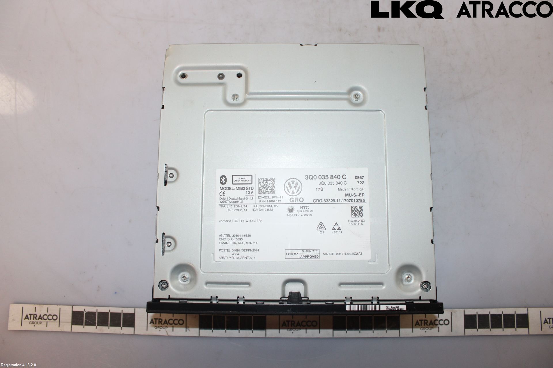 Volkswagen VW PASSAT 15-19 Cd Radio - Multimediapanel