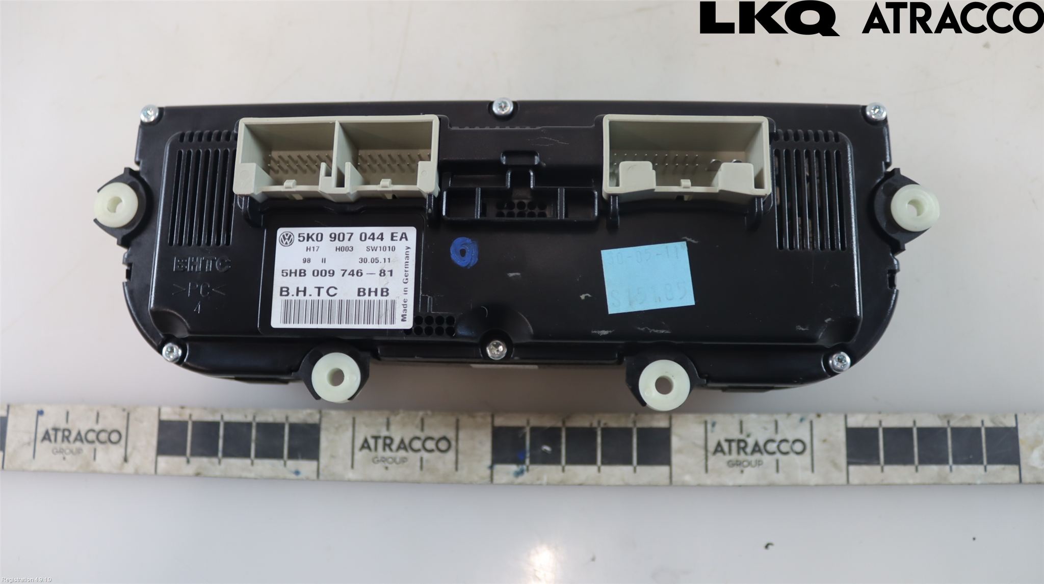 Volkswagen VW SCIROCCO 09-17 Värmereglage