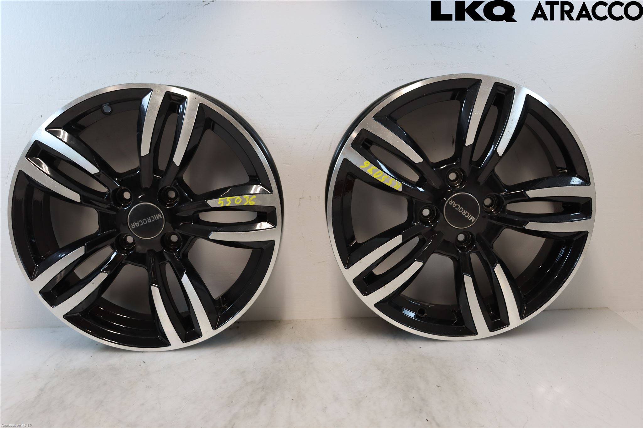 Mopedbil Microcar MICROCAR M. GO Fälgsats Aluminium