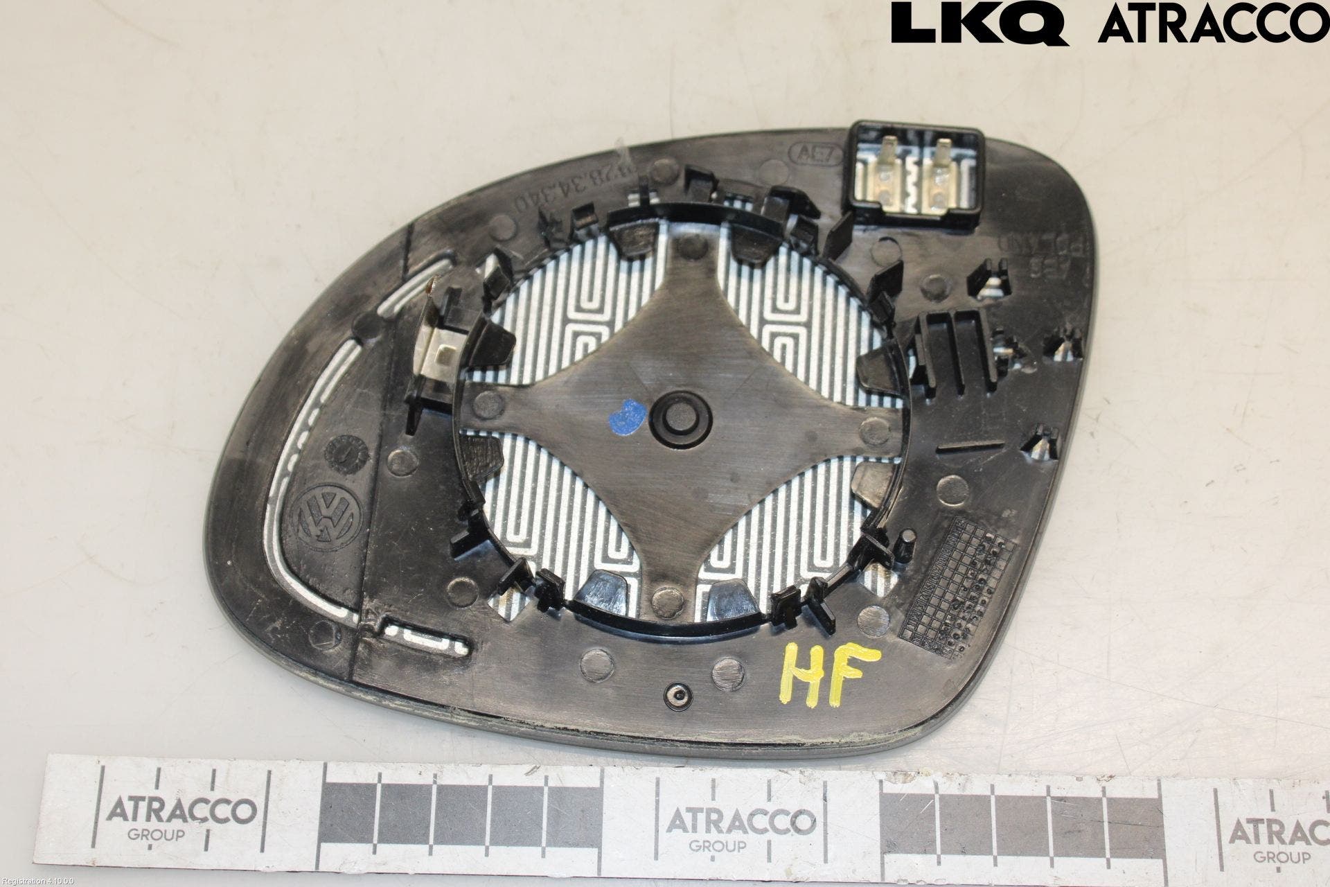 Volkswagen VW TIGUAN 07-16 Spegelglas Hö