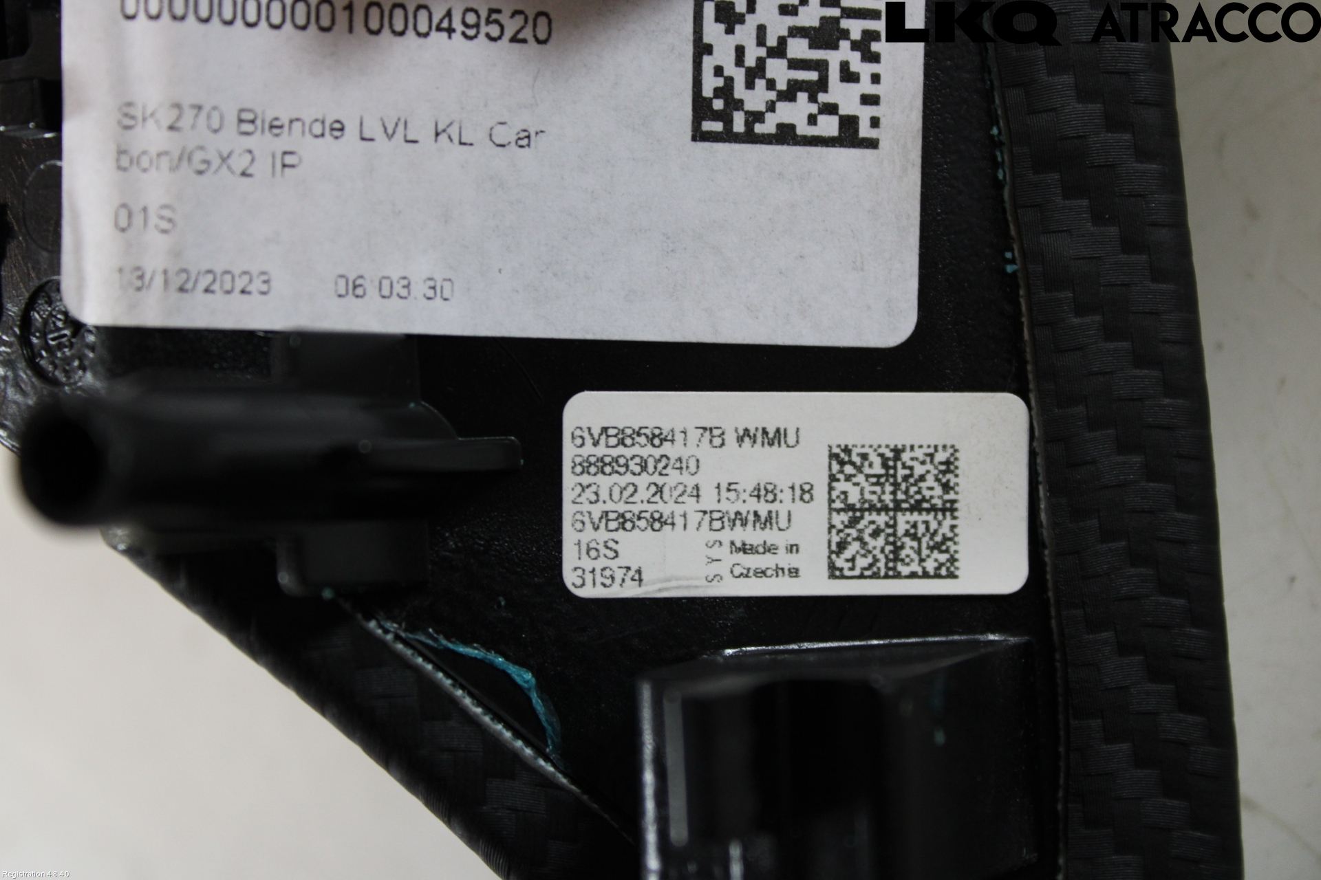 Skoda FABIA 22- Defrosterkanal-Munstycke