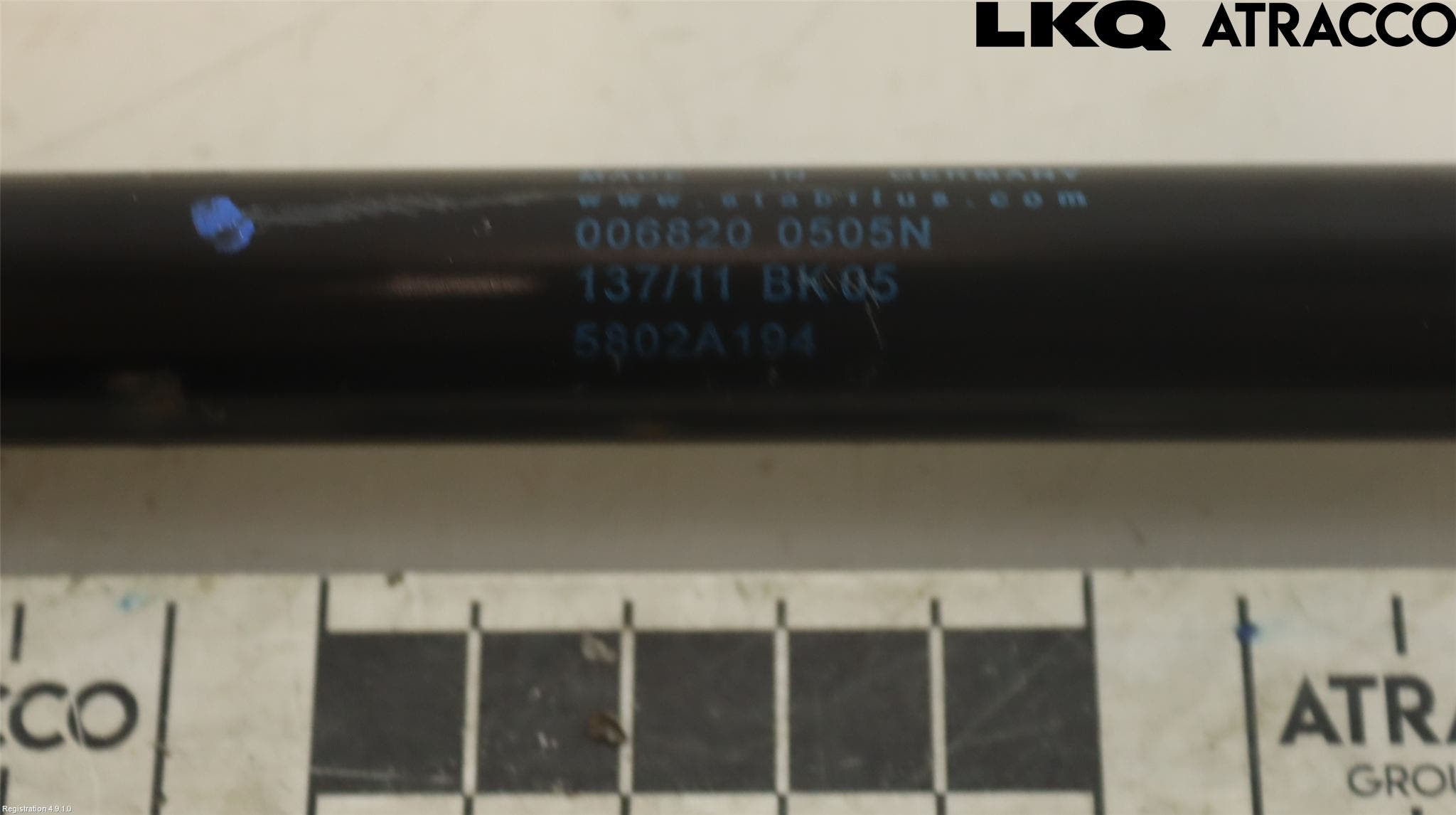 Mitsubishi COLT 09-13 Gasfjäder Baklucka