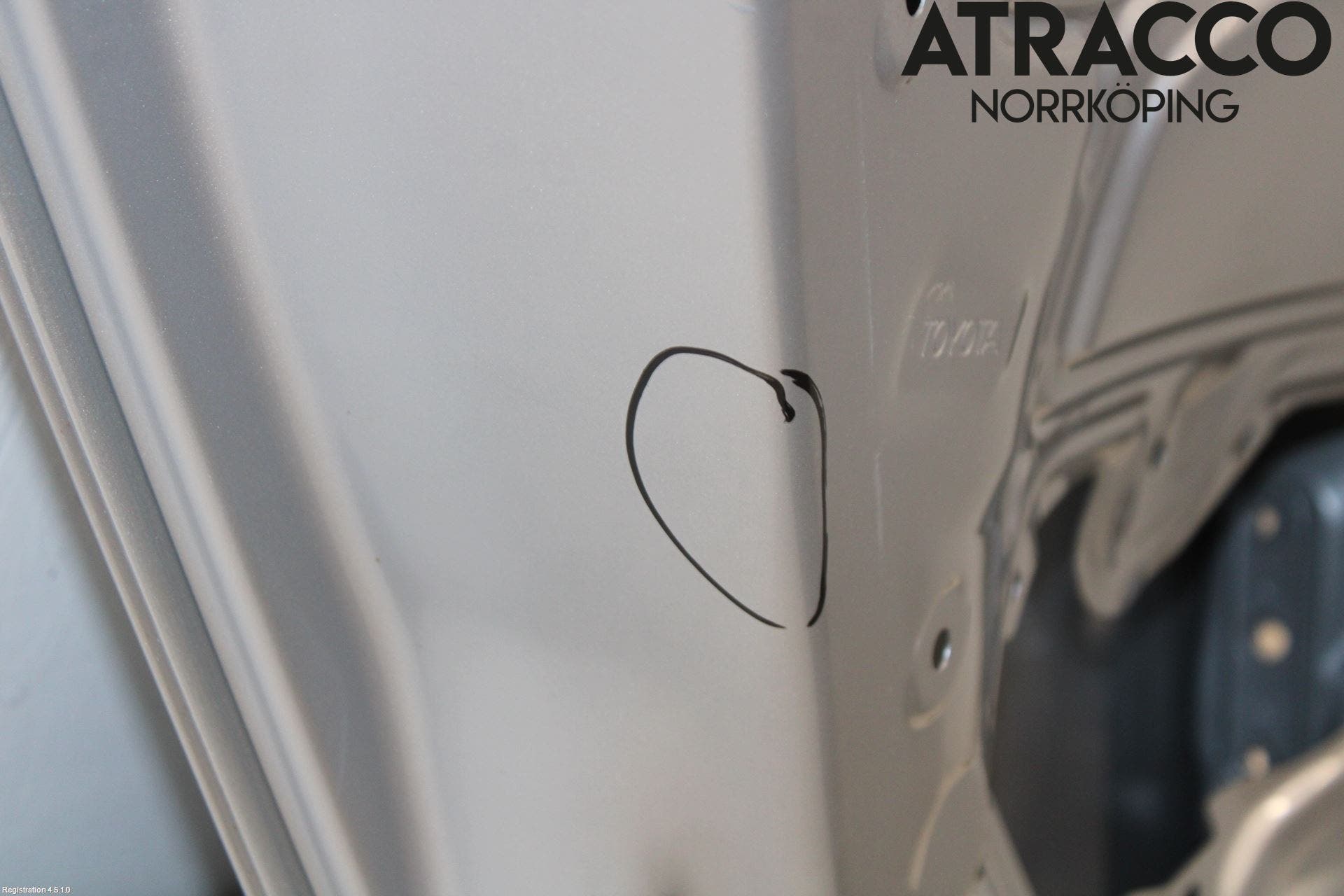 Toyota AYGO 06-14 Dörr Bak Vänster