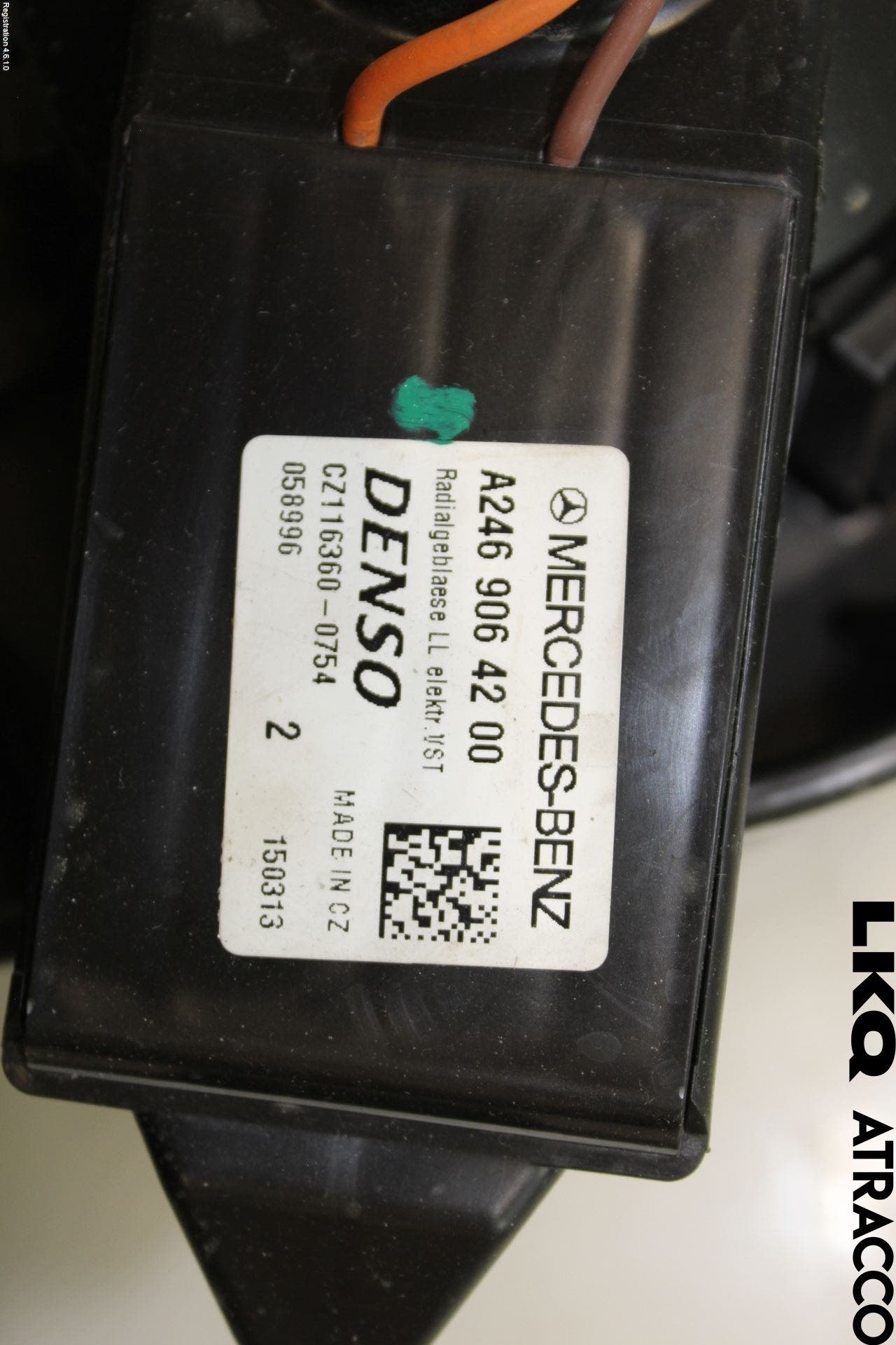 Mercedes-Benz MB B-KLASS (W246/W242) 12-19 Värmefläkt