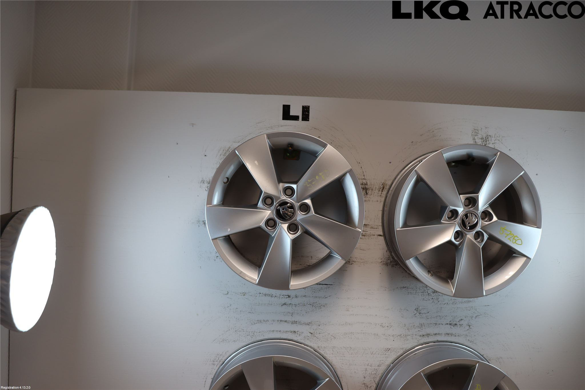 Skoda FABIA 22- Fälgsats Aluminium