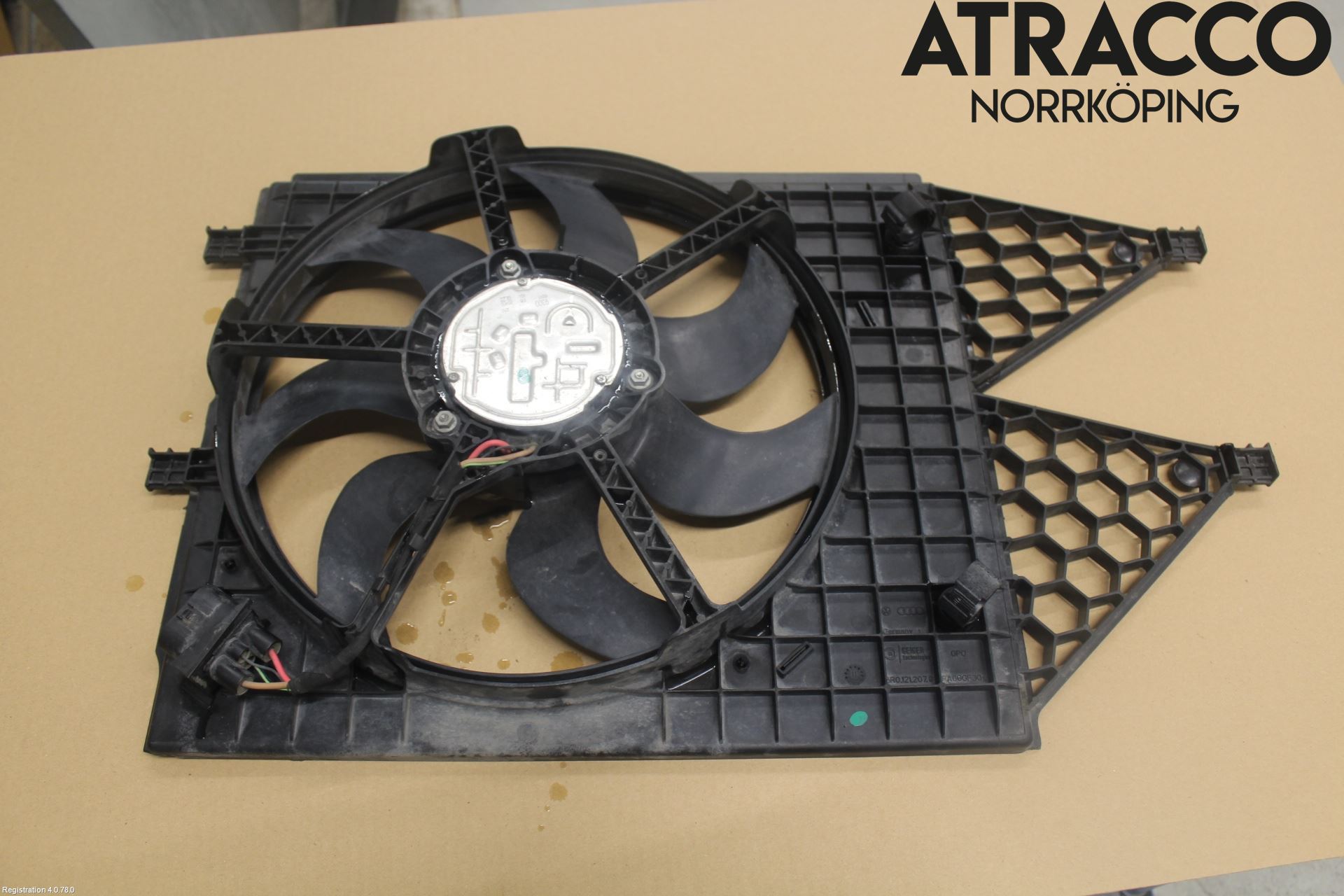 Audi A1/S1 11-18 Kylfläkt El