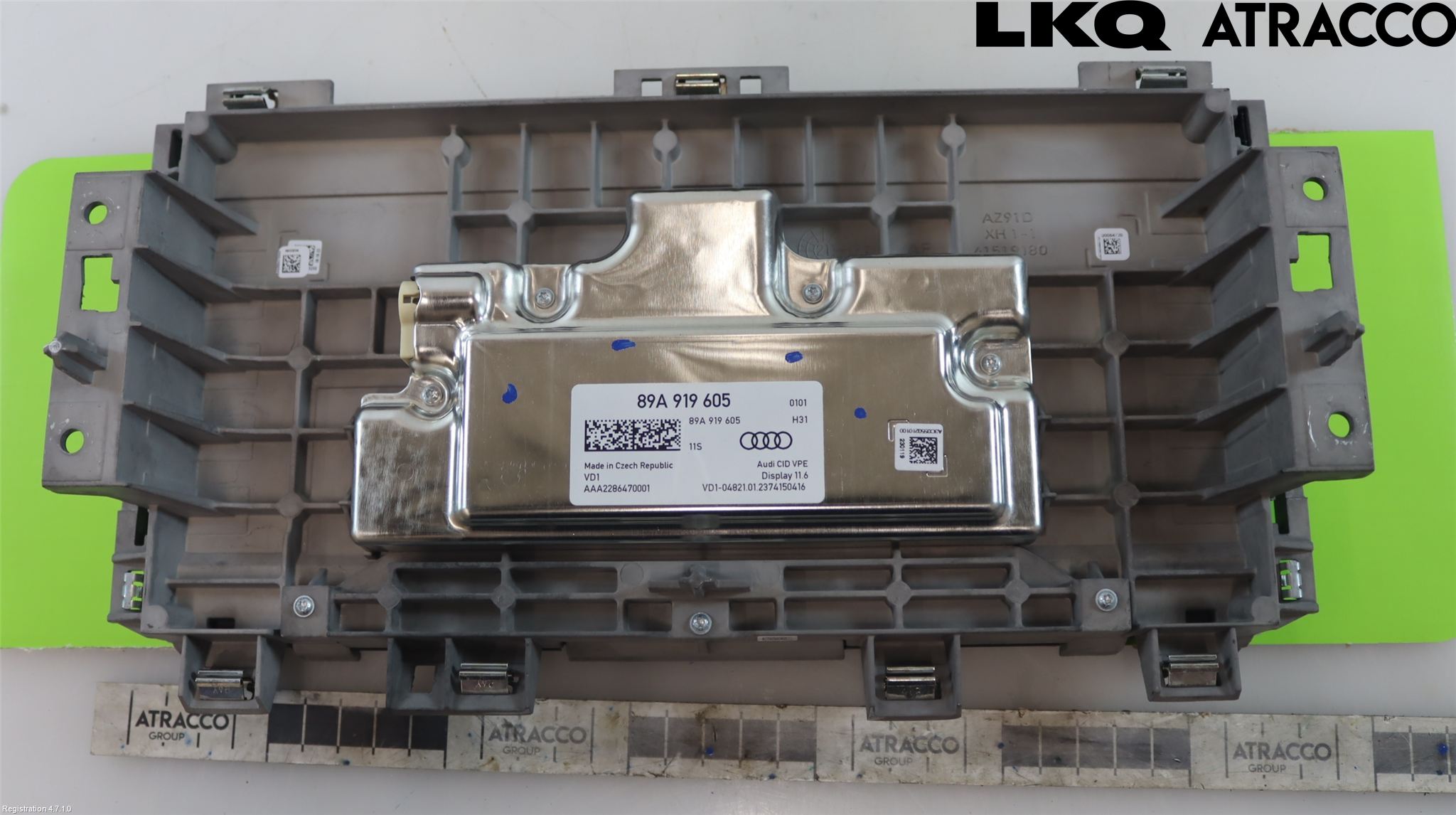 Audi Q4 E-TRON FZ 22- Multifunktionsdisplay